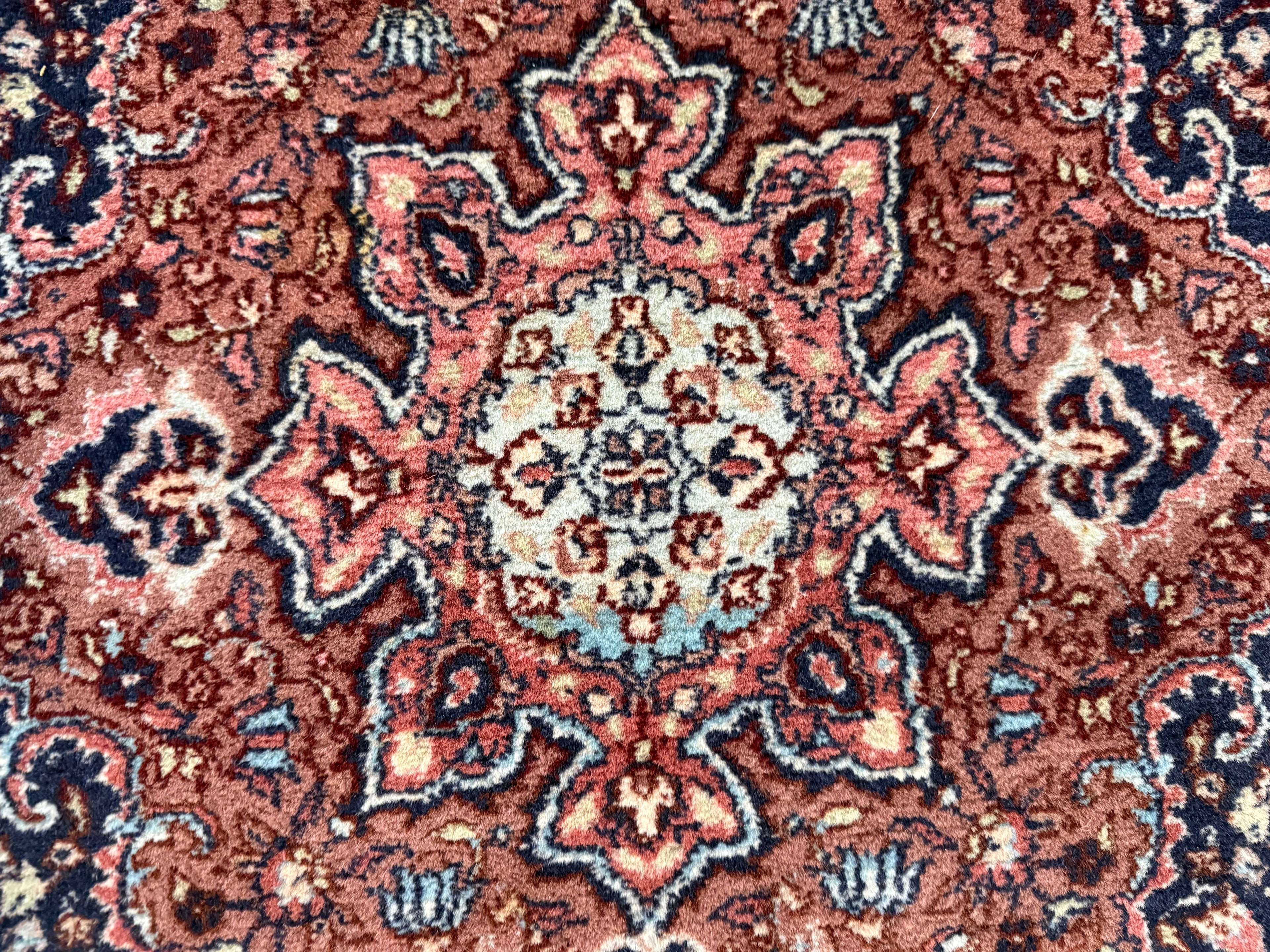 Handgeknoopt vintage Tabriz-stijl tapijt – ca. 208 x 128 cm