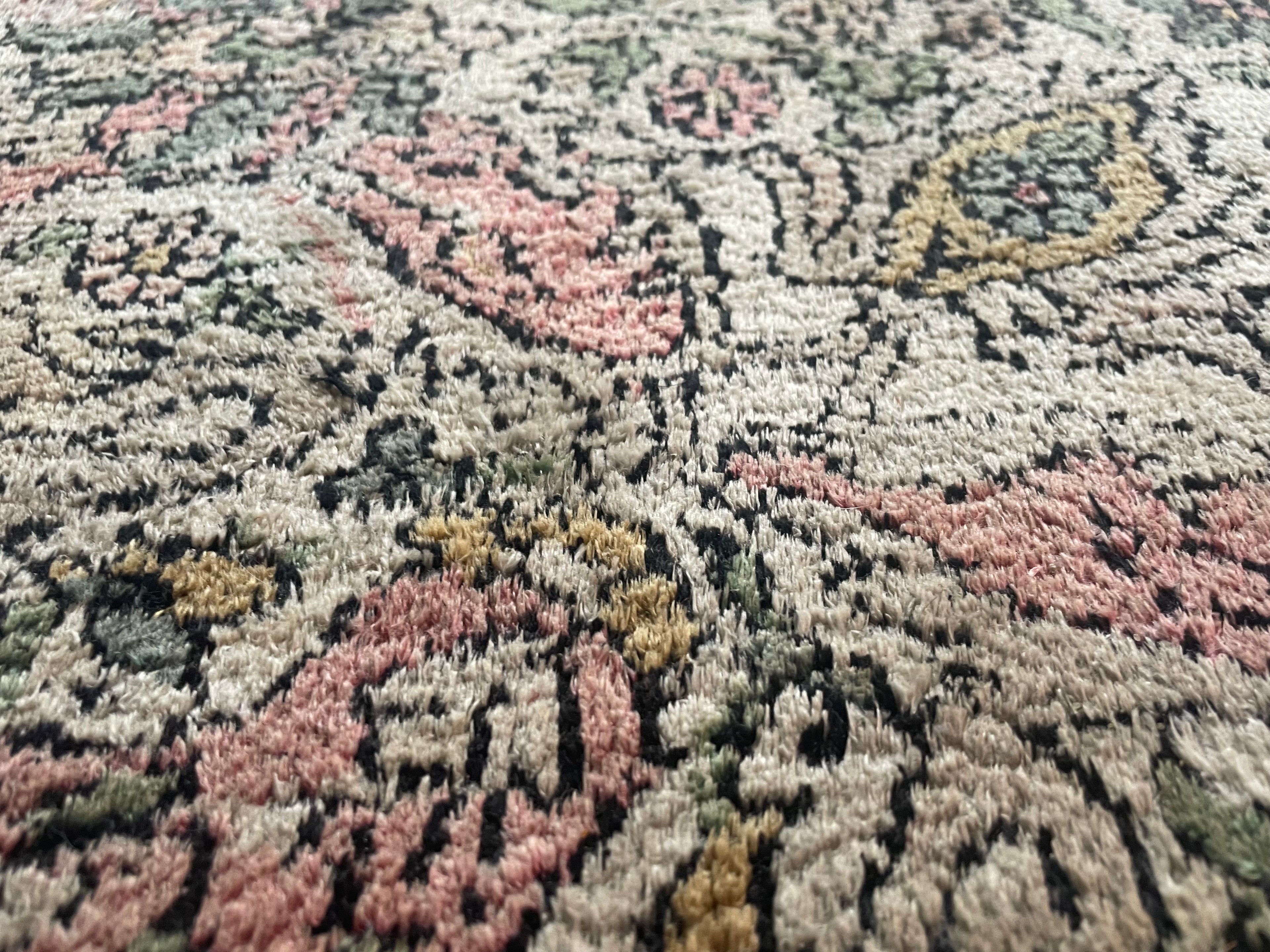Hand-knotted vintage Kashmir carpet – approx. 325 × 216 cm