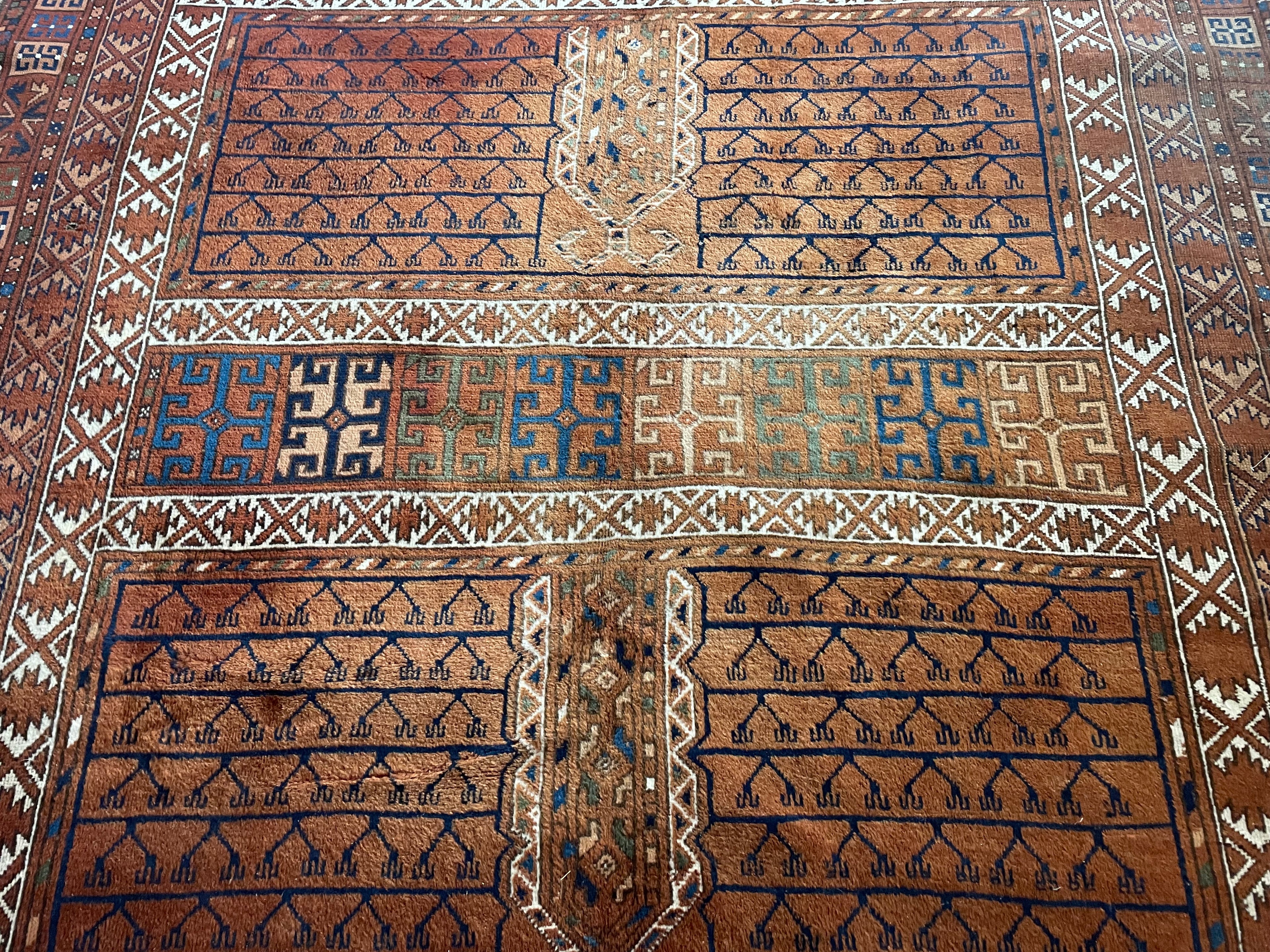Handgeknoopt vintage tapijt – ca. 250 × 194 cm