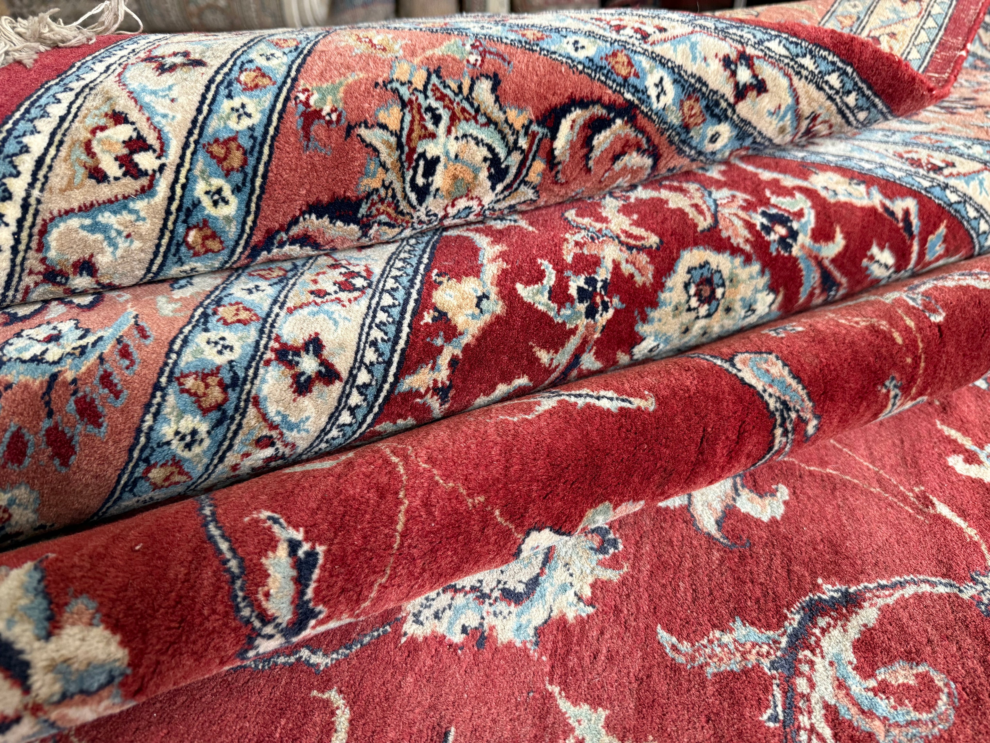 Handgeknoopt vintage tapijt – ca. 345 × 246 cm