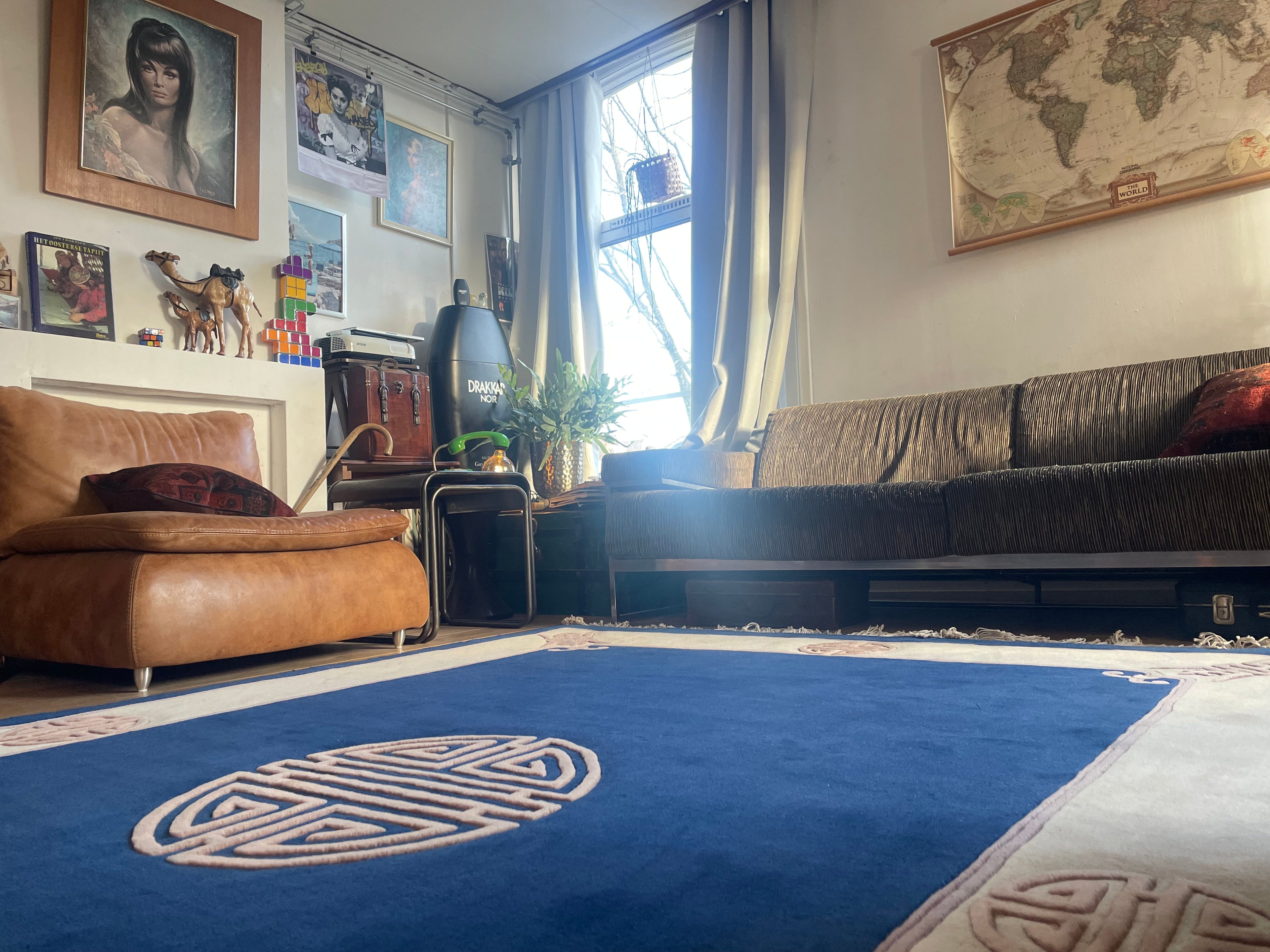 Chinees handgeknoopt tapijt – ca. 320 × 196 cm