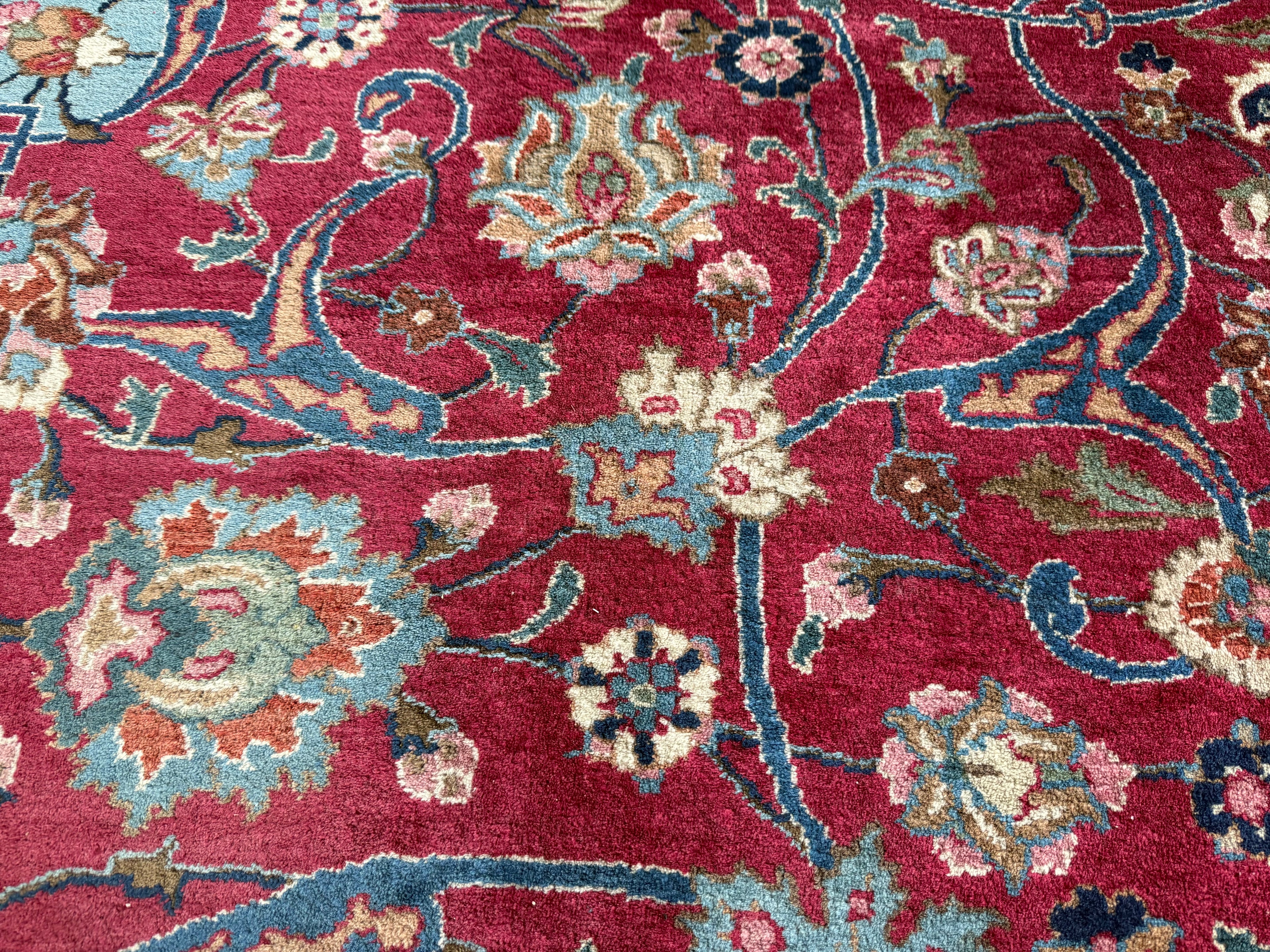 Handgeknoopt Oosters Tabriz-tapijt – ca. 400 × 300 cm