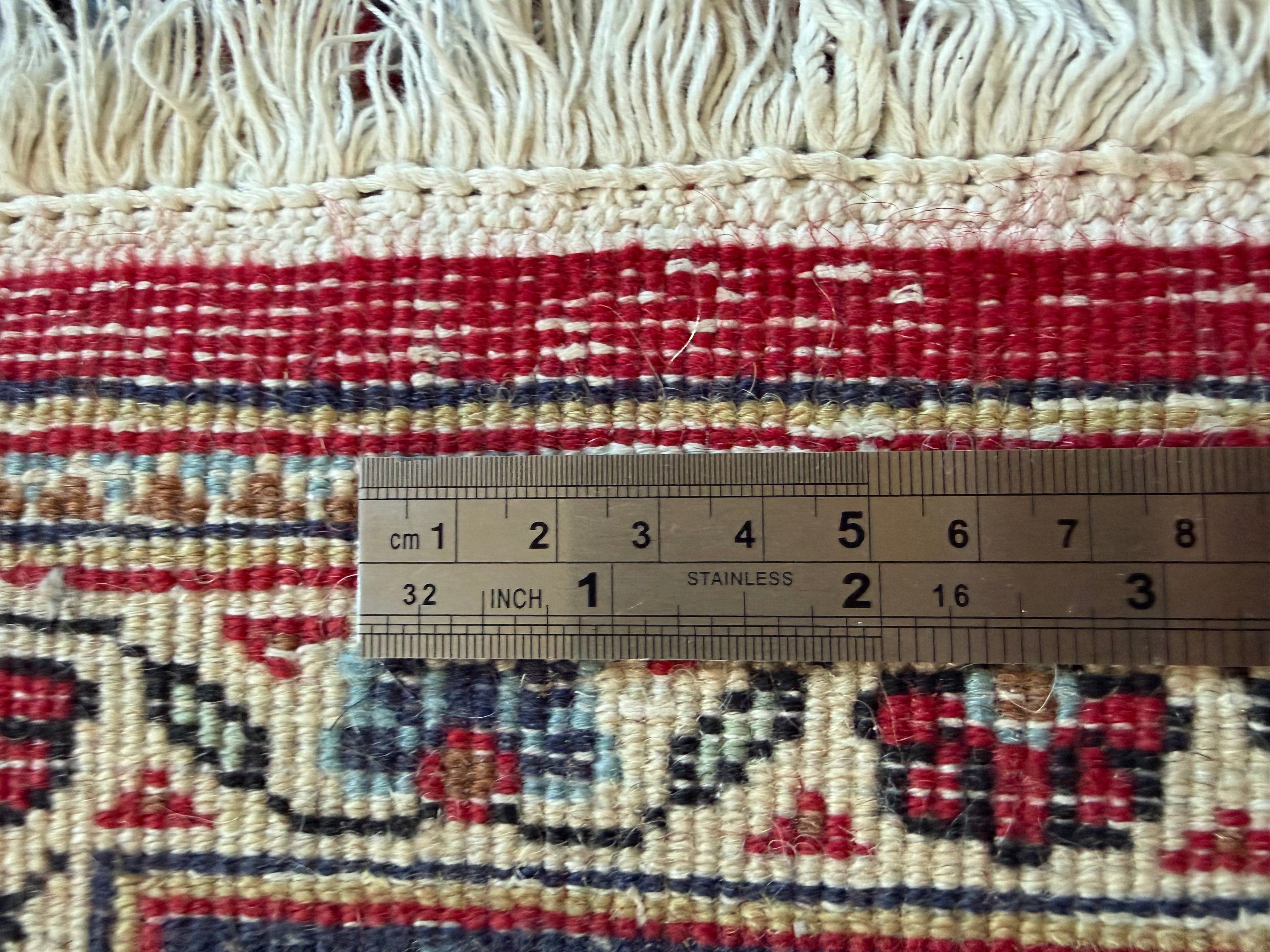 Hand-knotted vintage carpet – 202 × 152 cm