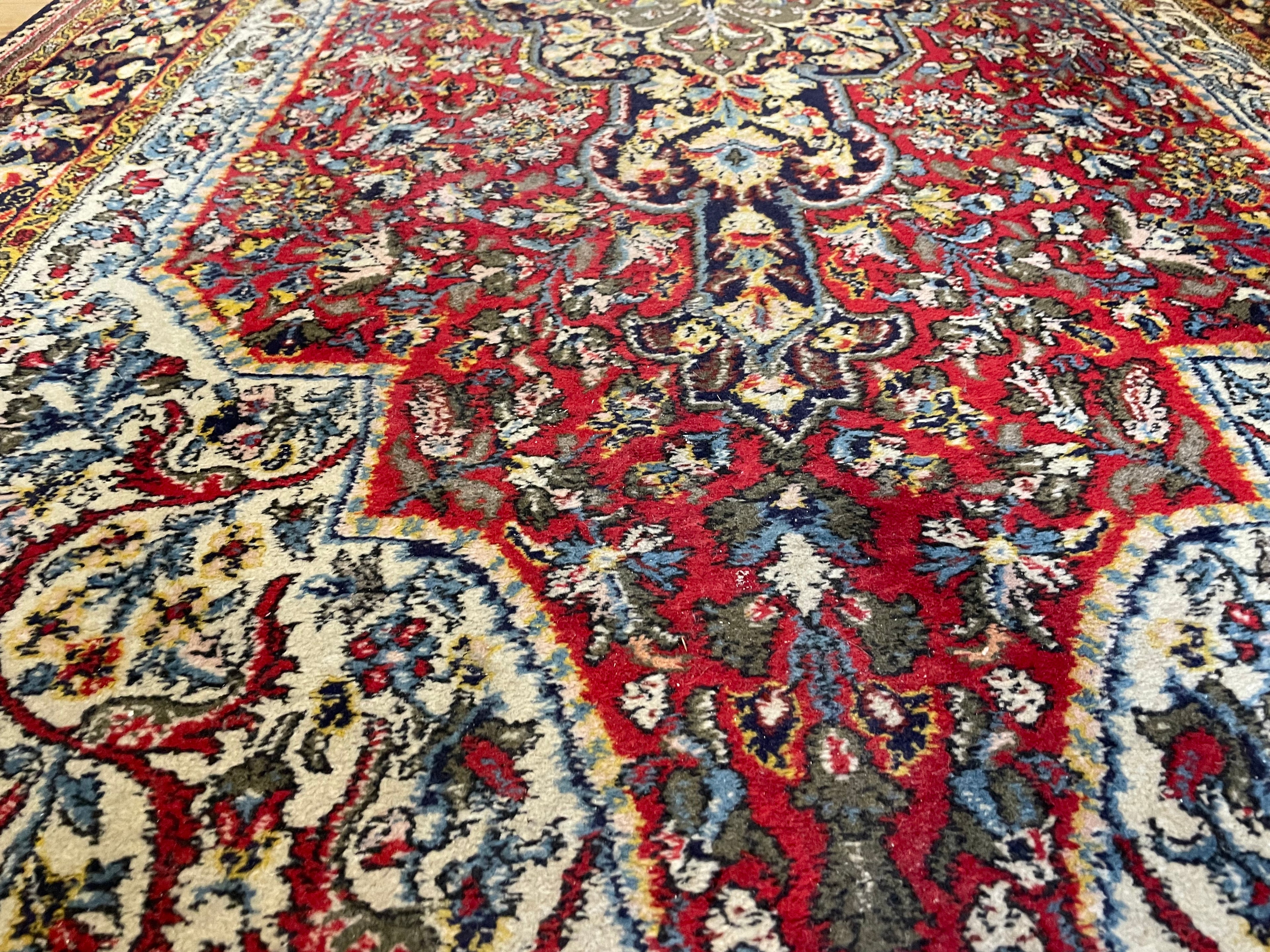 Handgeknoopt Oosters tapijt – ca. 256 × 139 cm