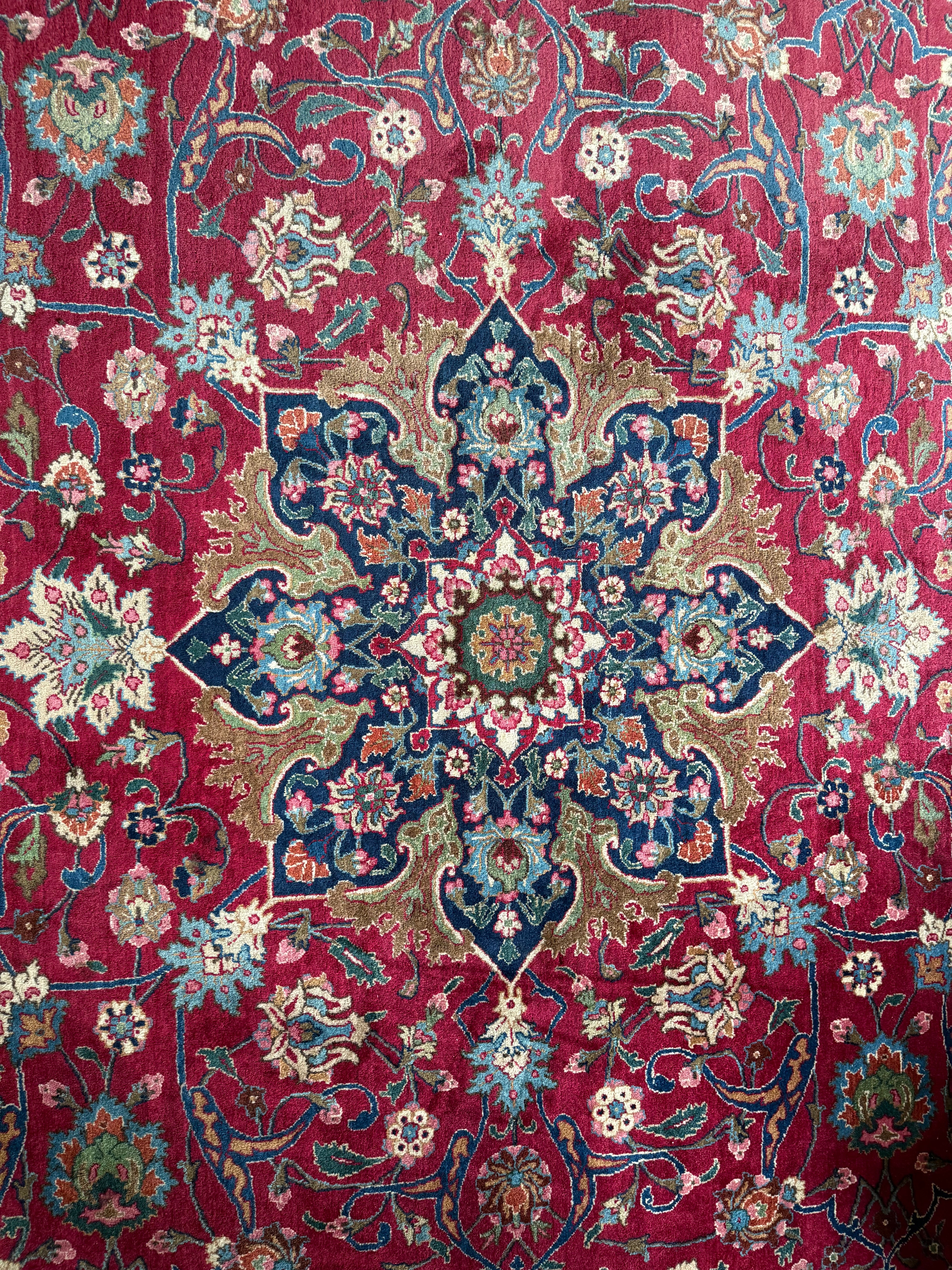 Handgeknoopt Oosters Tabriz-tapijt – ca. 400 × 300 cm