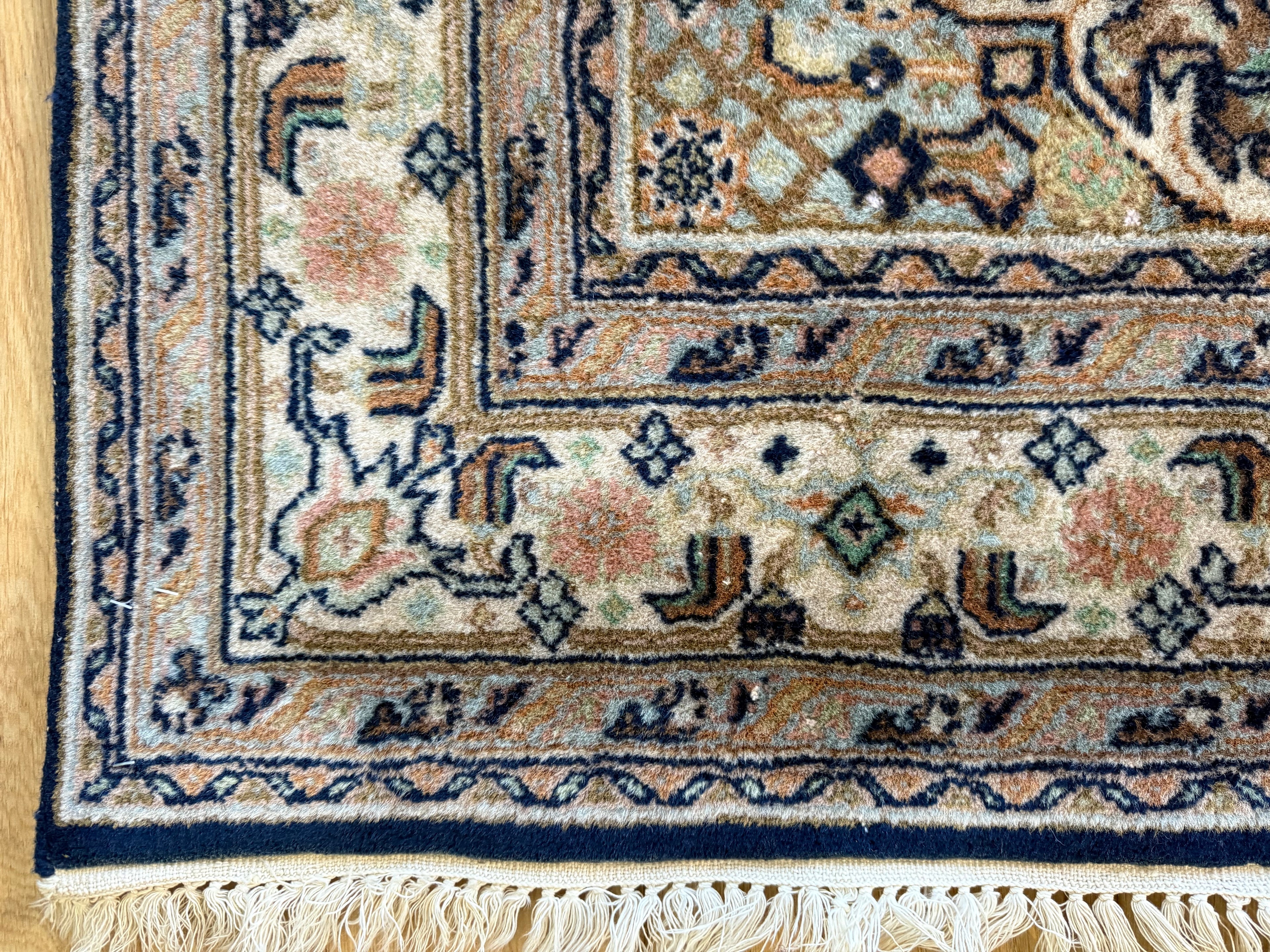 Handgeknoopt vintage klassiek tapijt – ca. 220 × 148 cm