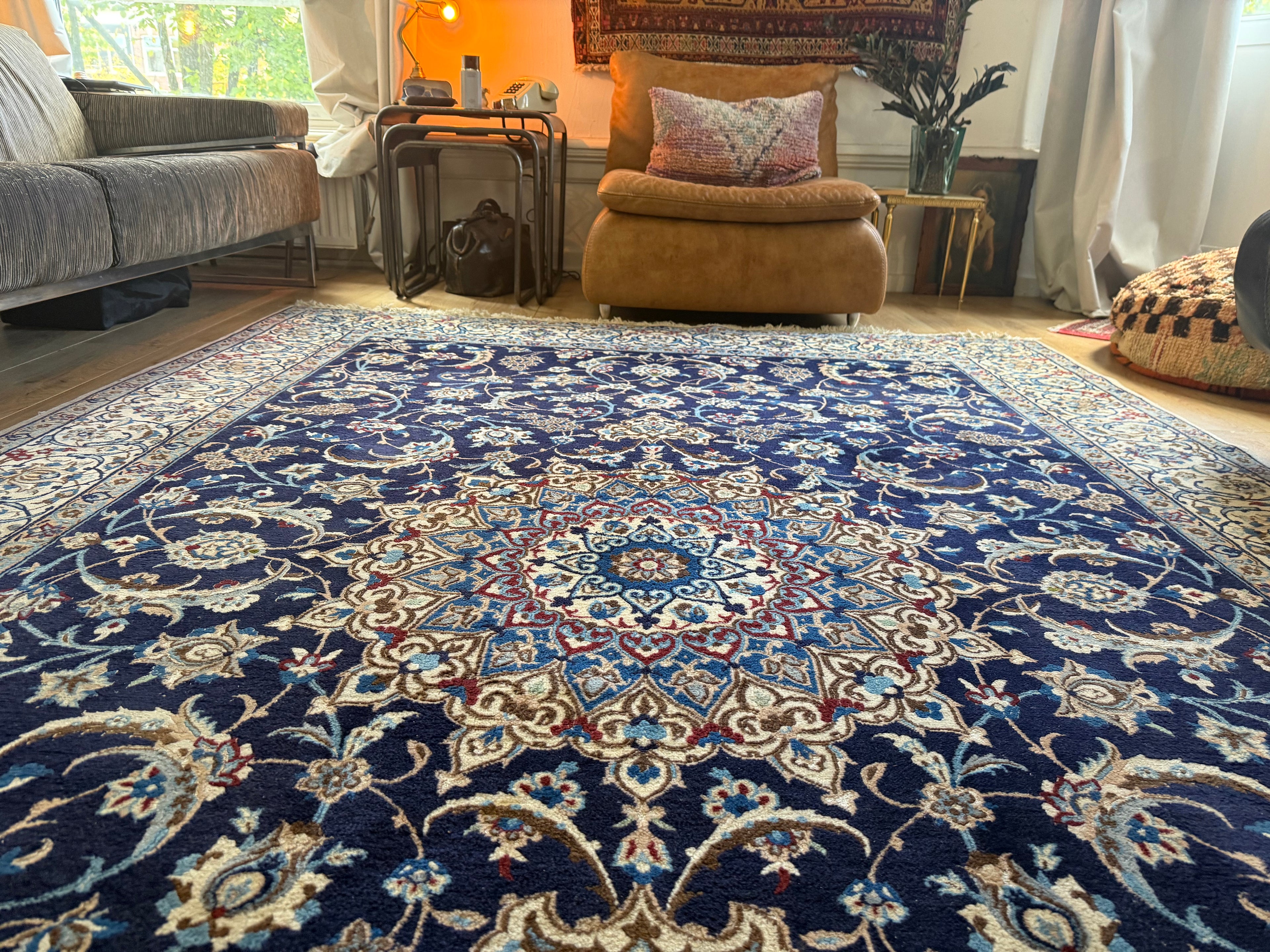Vintage Handgeknoopt klassiek tapijt – ca. 315 × 208 cm