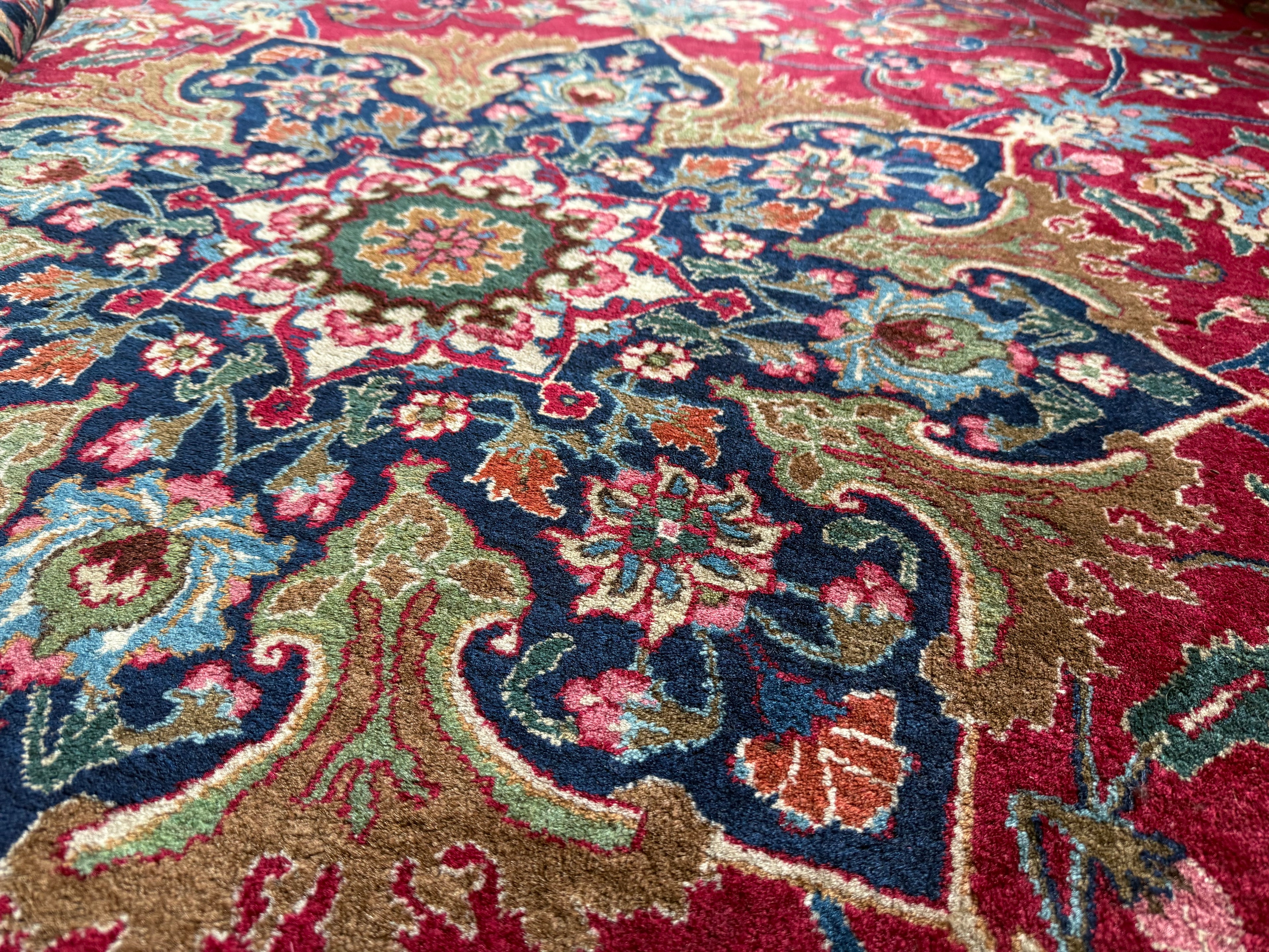 Handgeknoopt Oosters Tabriz-tapijt – ca. 400 × 300 cm