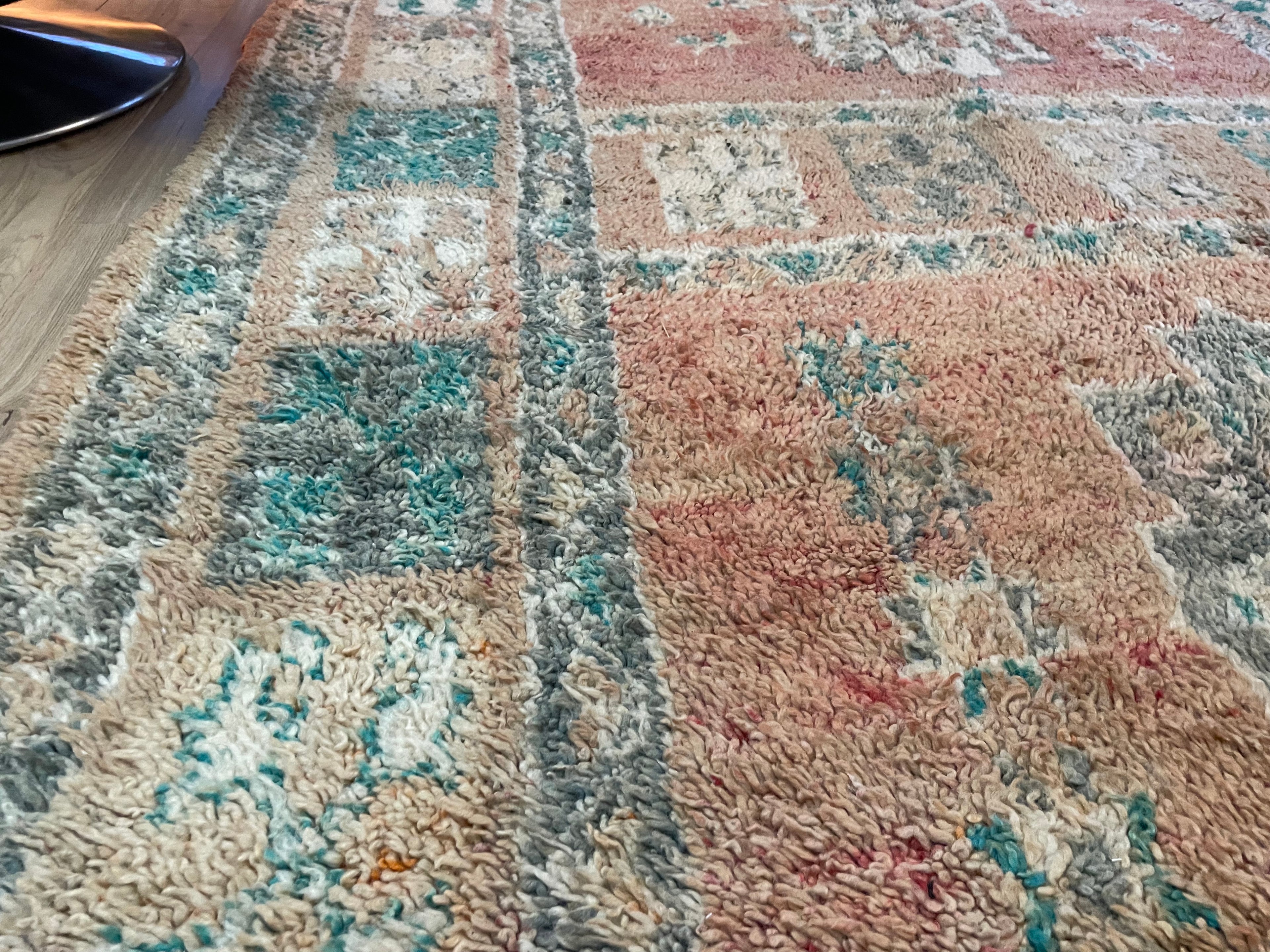 Handgeknoopt vintage Marokkaans tapijt – ca. 335 × 190 cm