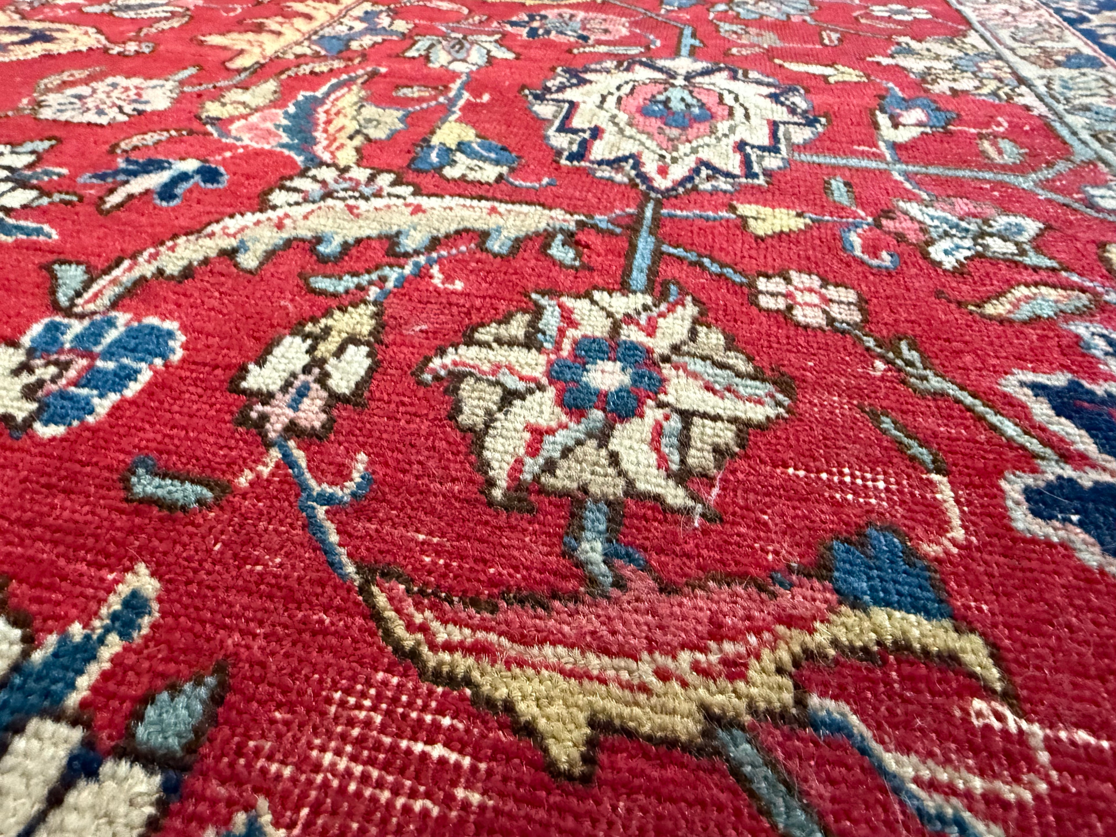 Handgeknoopt vintage tapijt – ca. 303 × 193 cm