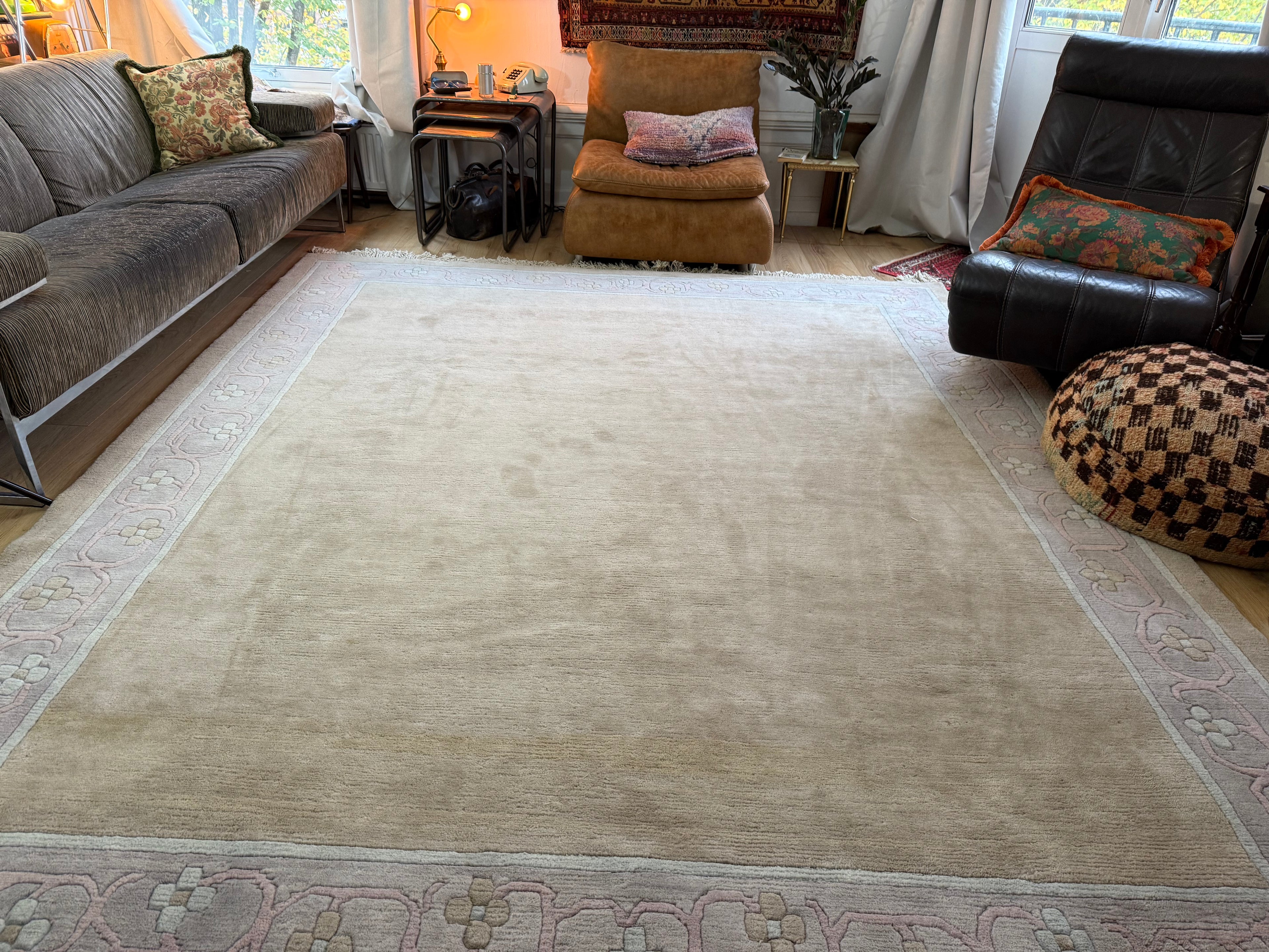 Chinees Deco tapijt – ca. 398 × 249 cm