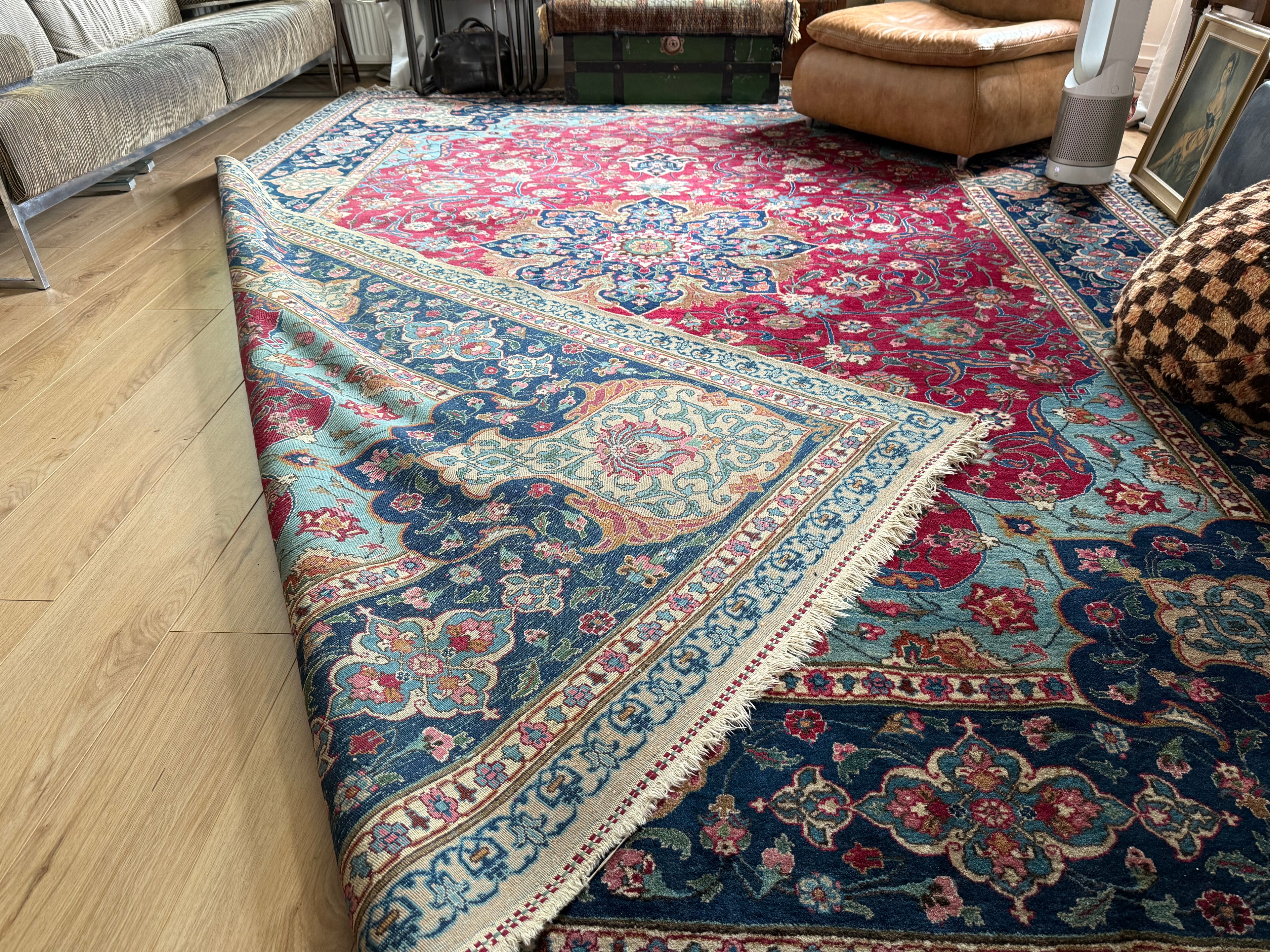 Handgeknoopt Oosters Tabriz-tapijt – ca. 400 × 300 cm