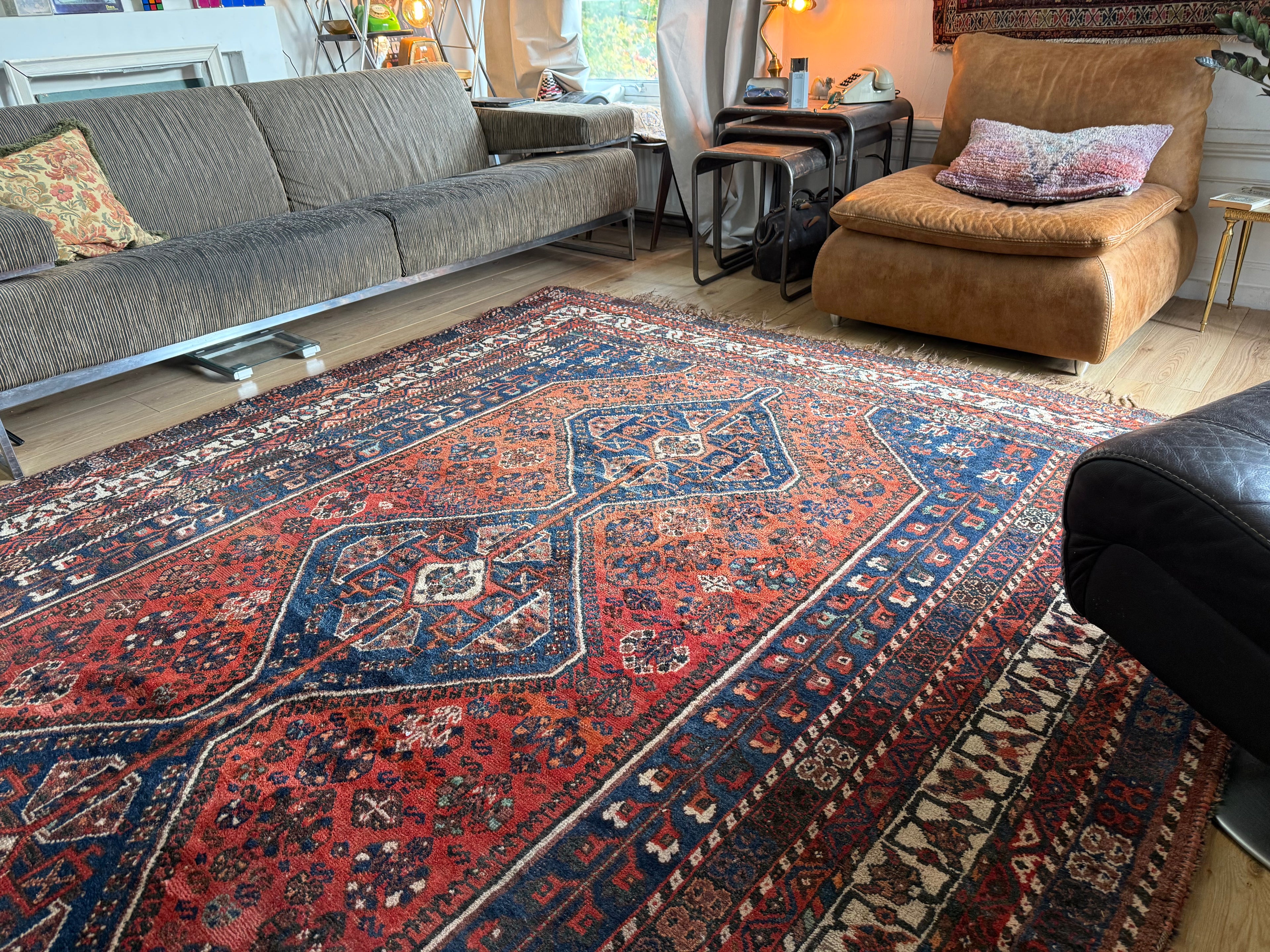 Handgeknoopt wollen tapijt – ca. 326 × 227 cm