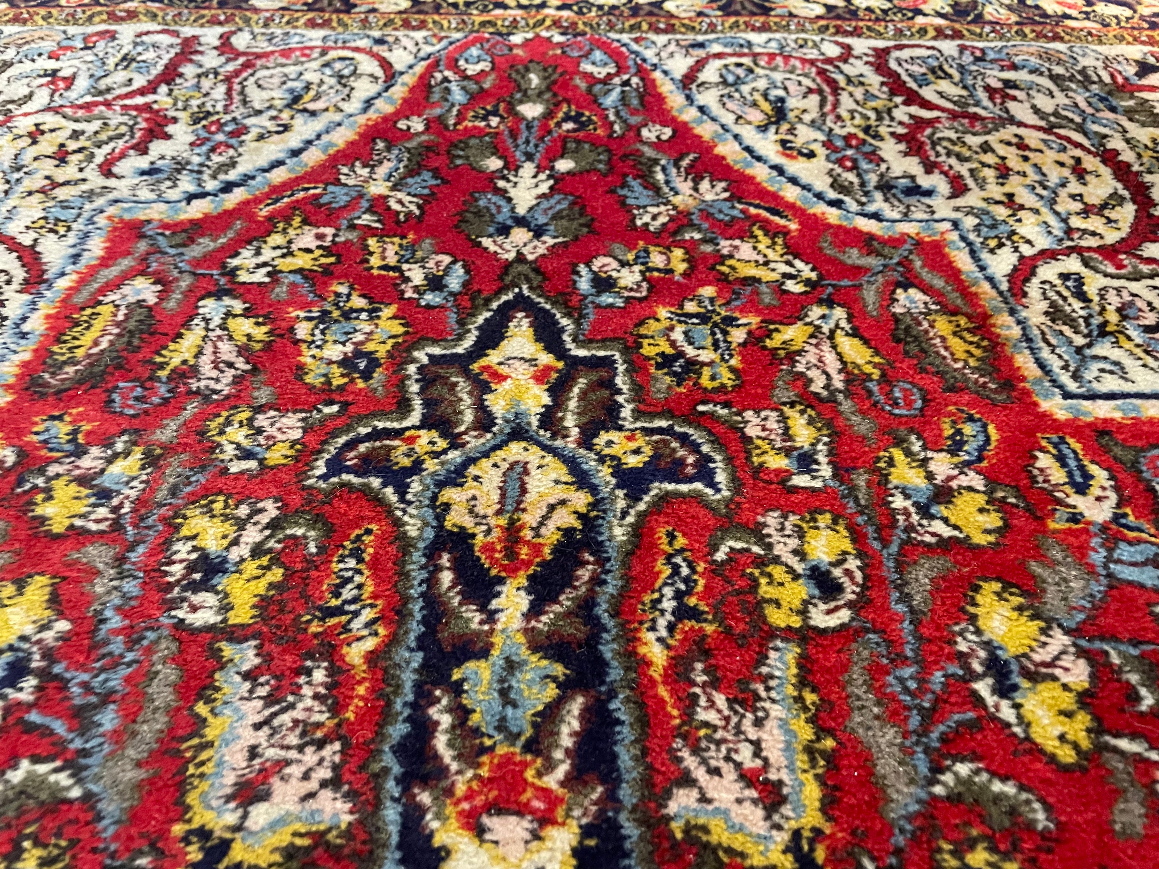 Handgeknoopt Oosters tapijt – ca. 256 × 139 cm