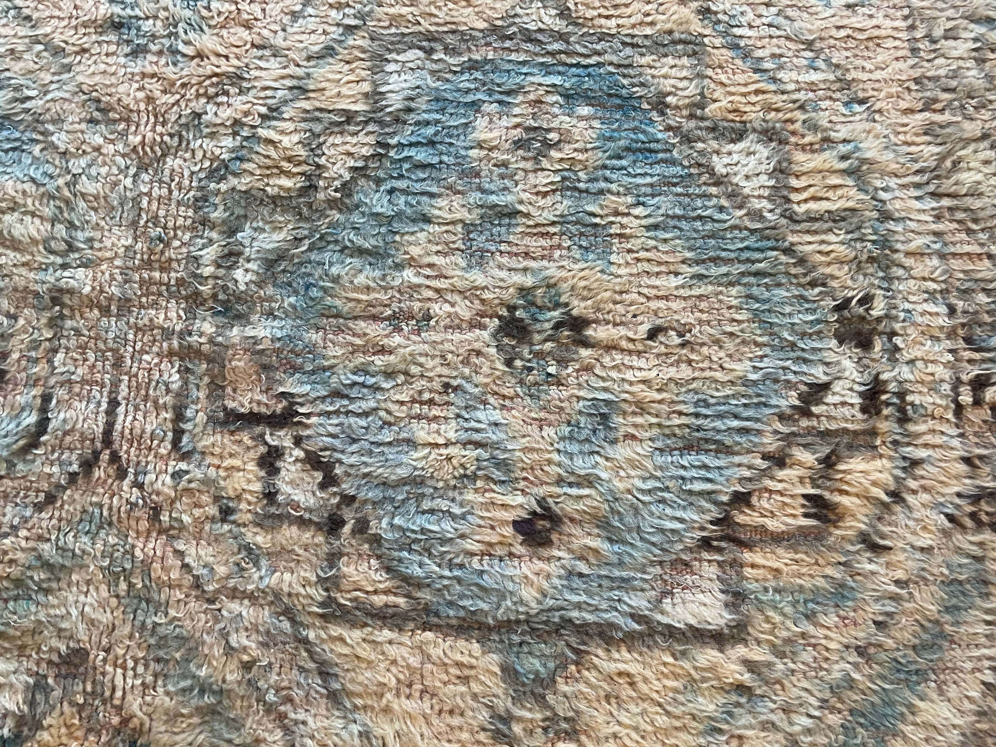 Handgeknoopt vintage tapijt uit Marokko – ca. 340 × 178 cm