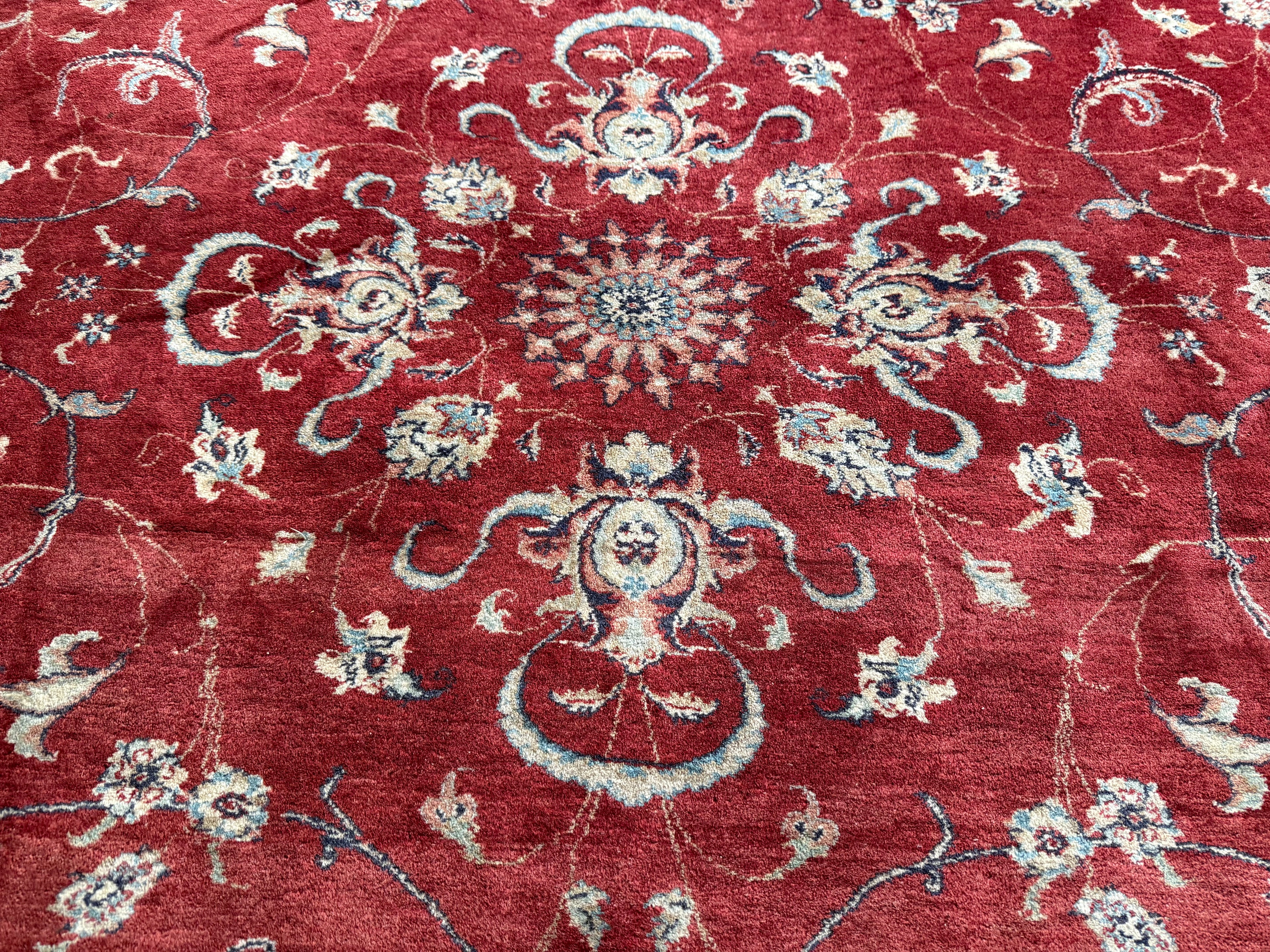 Handgeknoopt vintage tapijt – ca. 345 × 246 cm