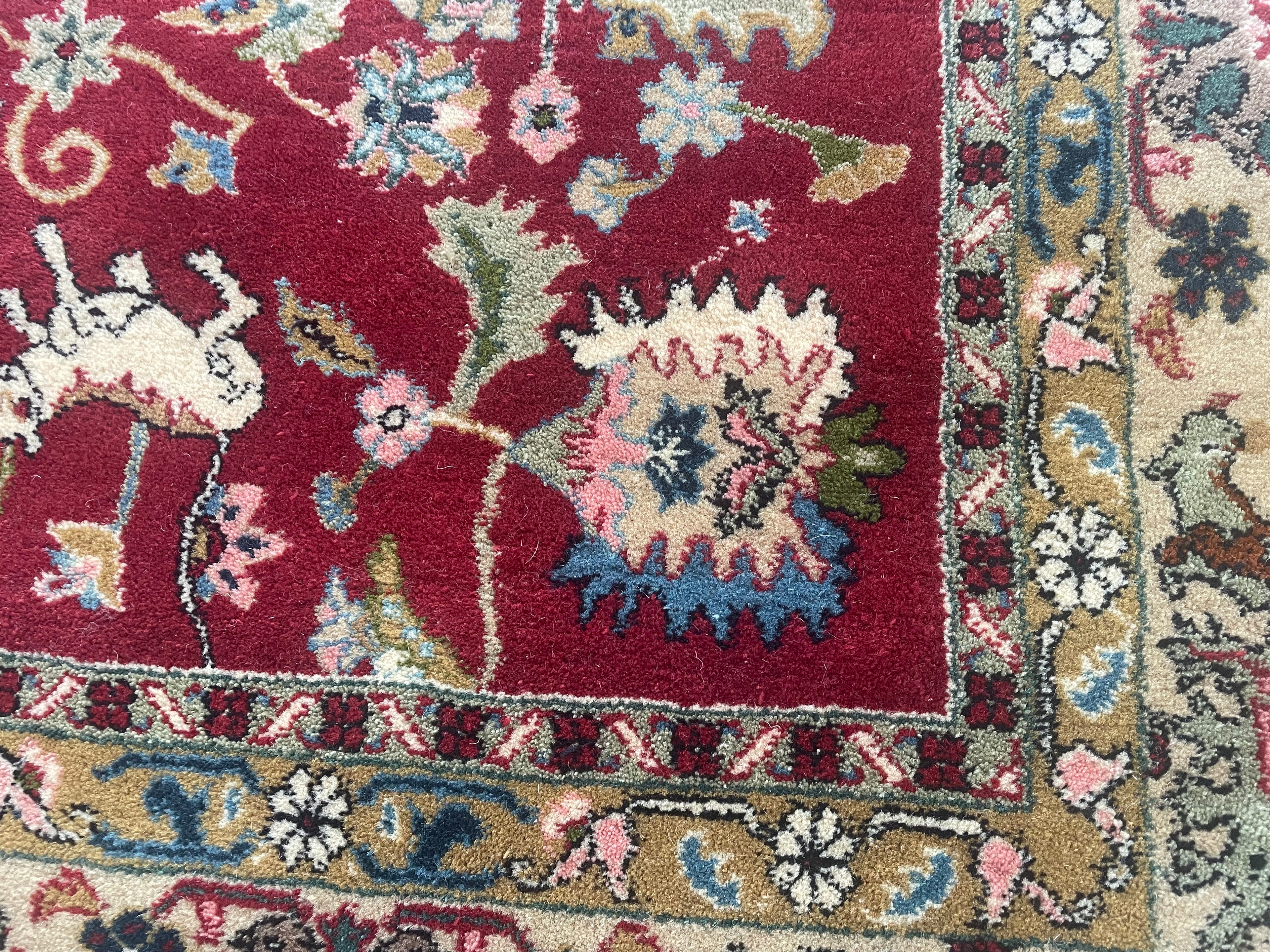 Handgeknoopt vintage Oosters tapijt – ca. 265 × 162 cm
