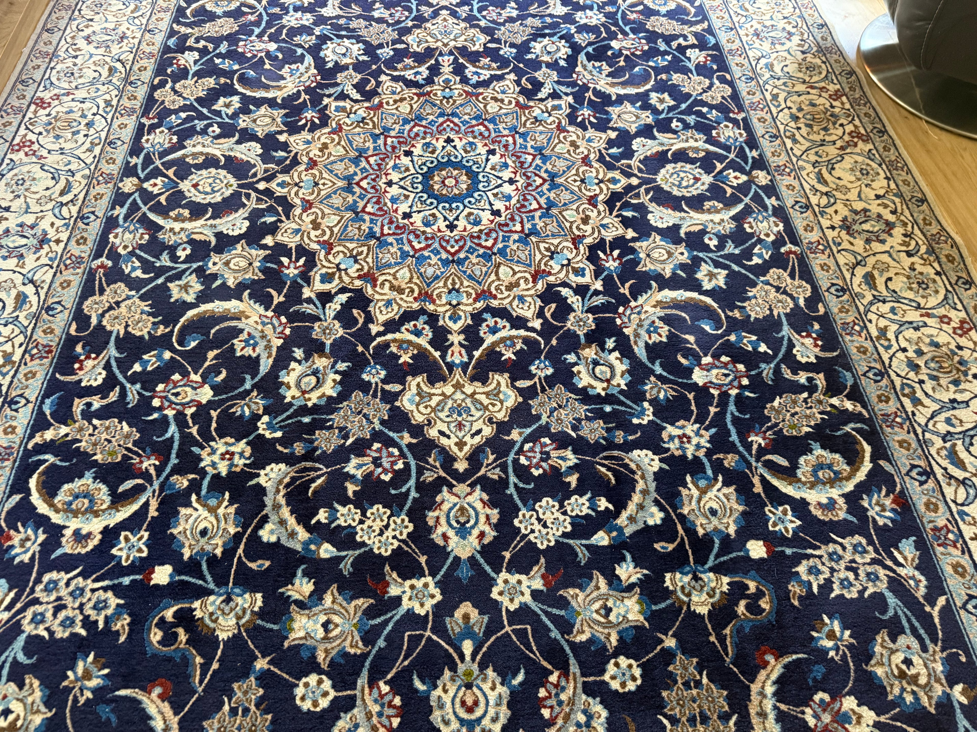 Vintage Handgeknoopt klassiek tapijt – ca. 315 × 208 cm