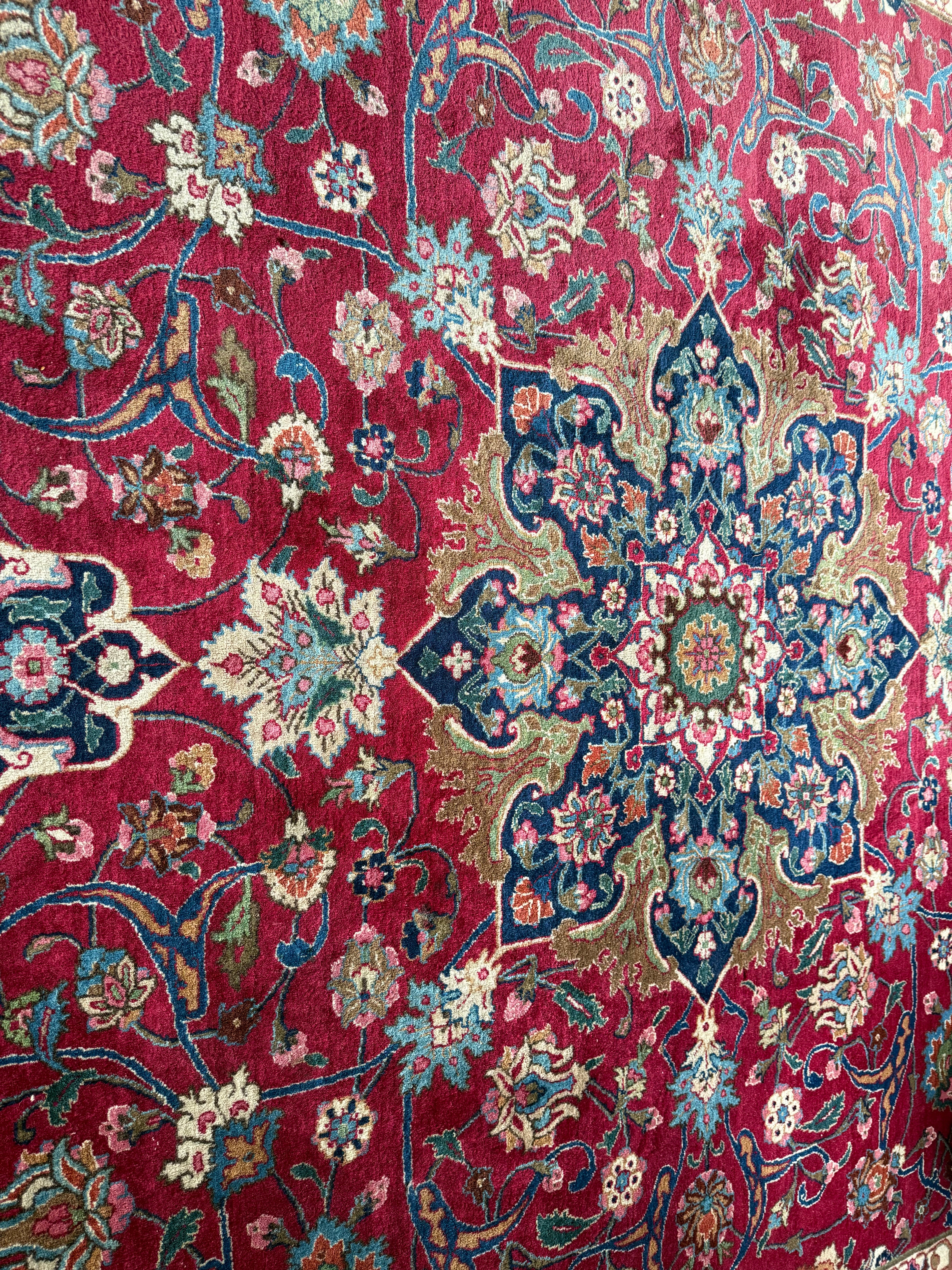 Handgeknoopt Oosters Tabriz-tapijt – ca. 400 × 300 cm