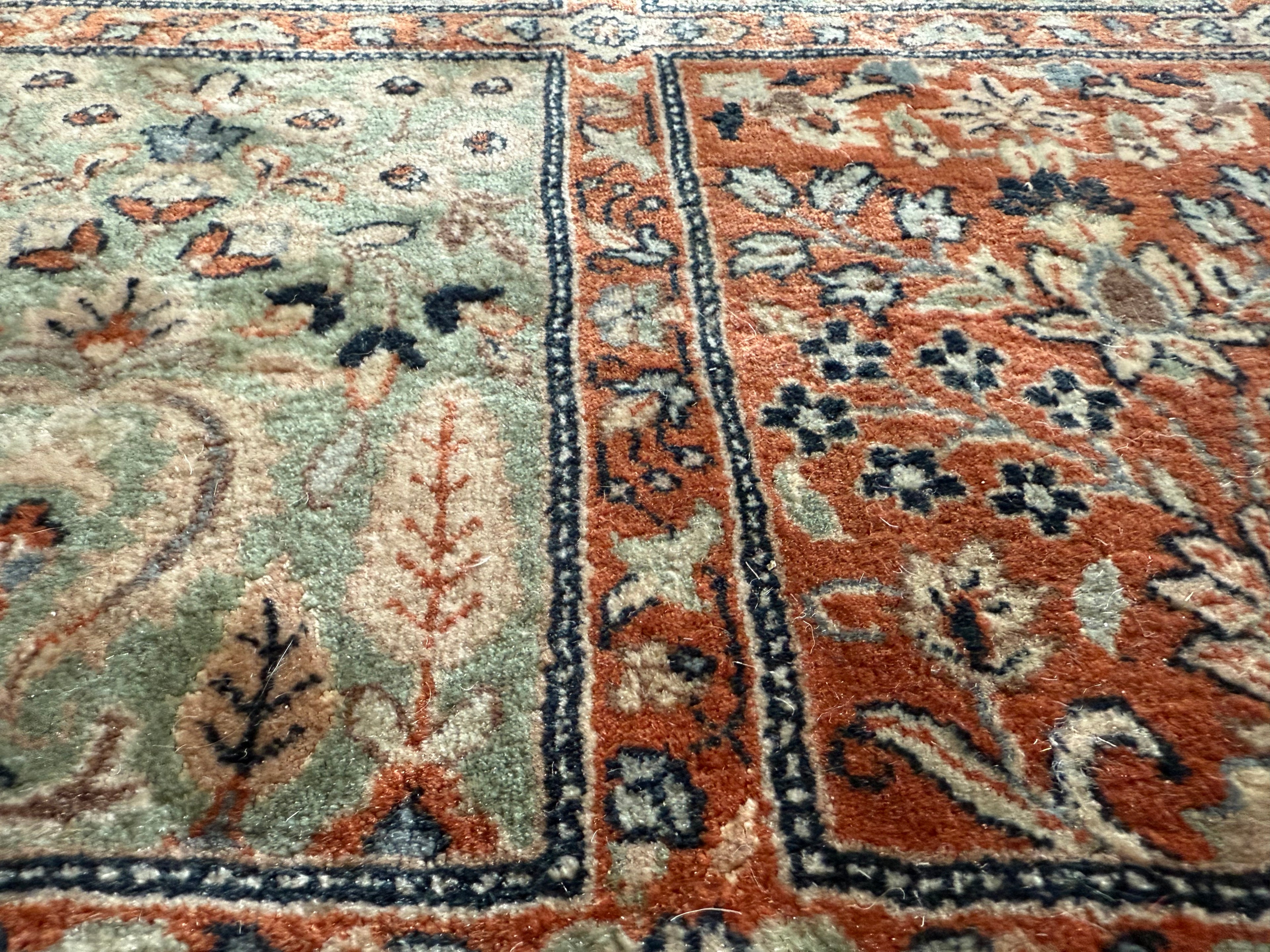 Handgeknoopt vintage Oosters India Bachtiari stijl tapijt – ca. 310 × 206 cm
