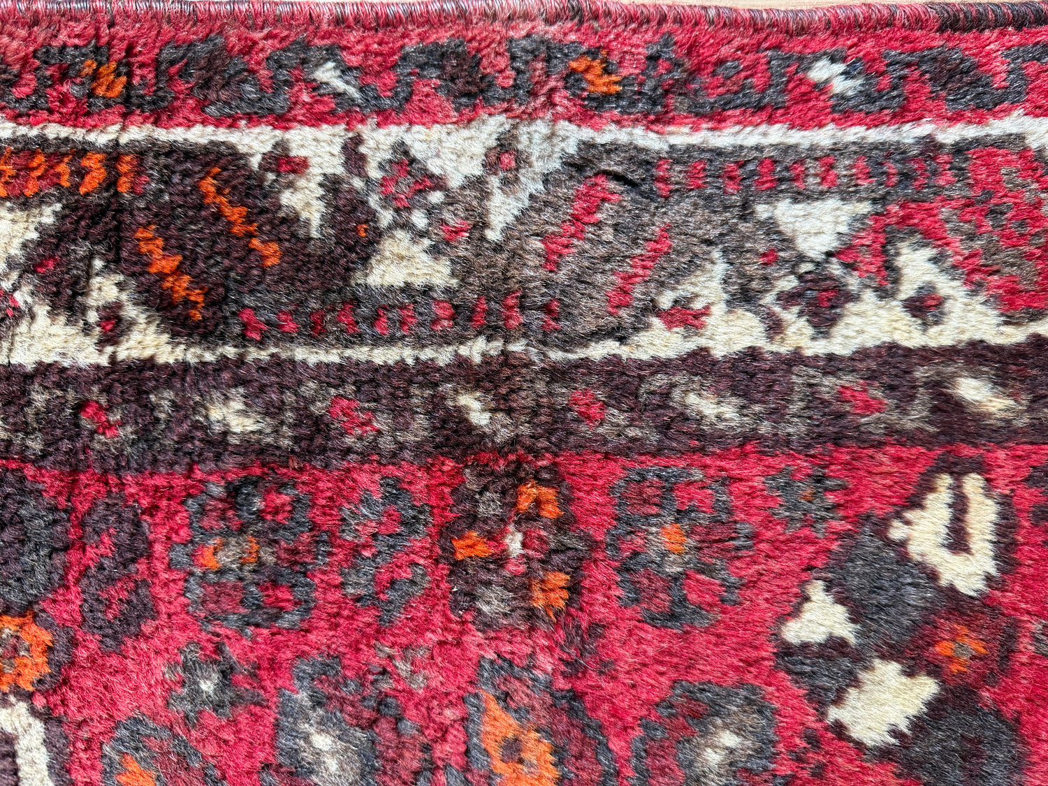 Handgeknoteter Vintage Orientalischer Teppich – ca. 164 × 114 cm