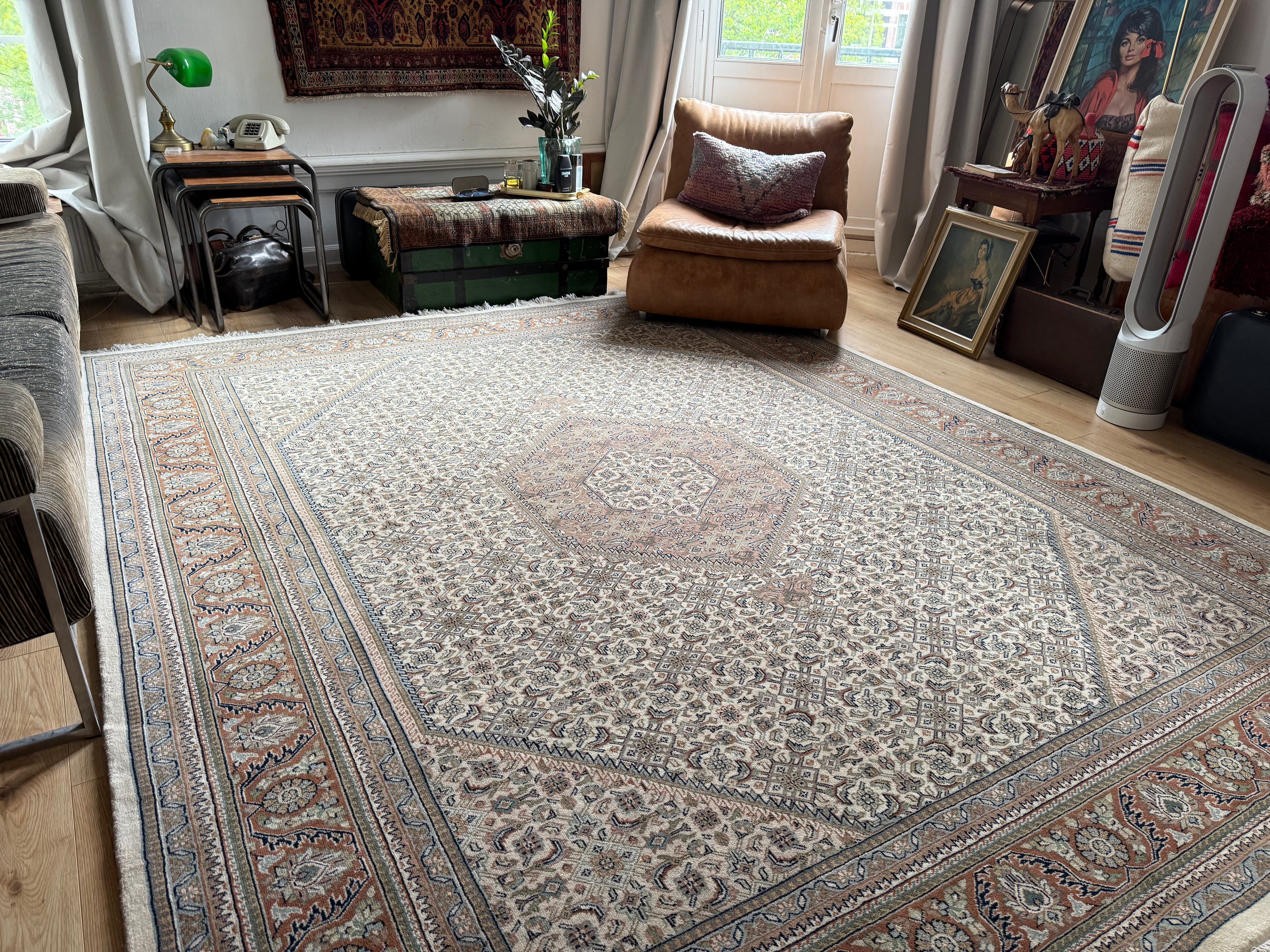 Handgeknoopt vintage tapijt – ca. 307 × 251 cm