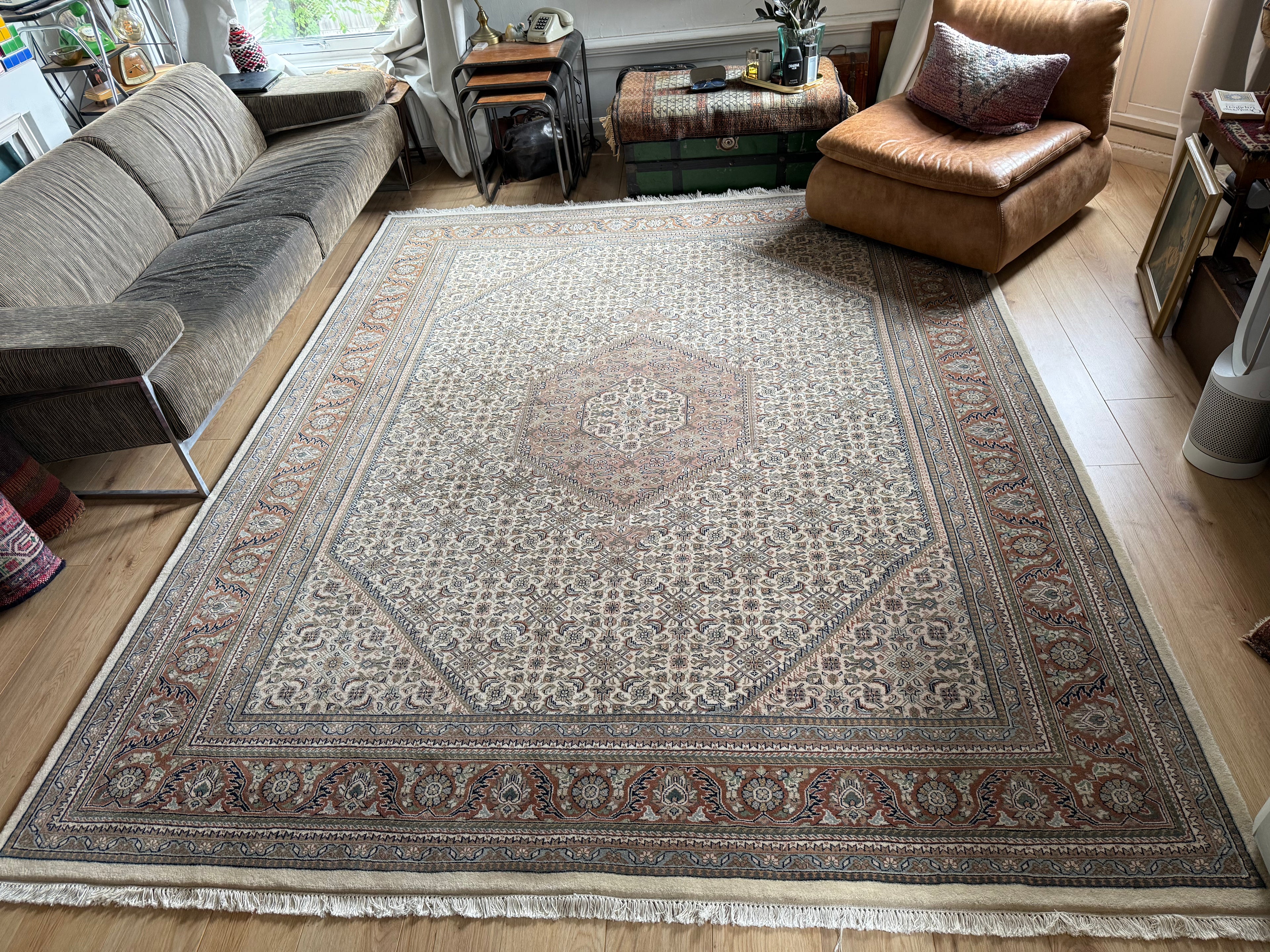 Handgeknoopt vintage tapijt – ca. 307 × 251 cm