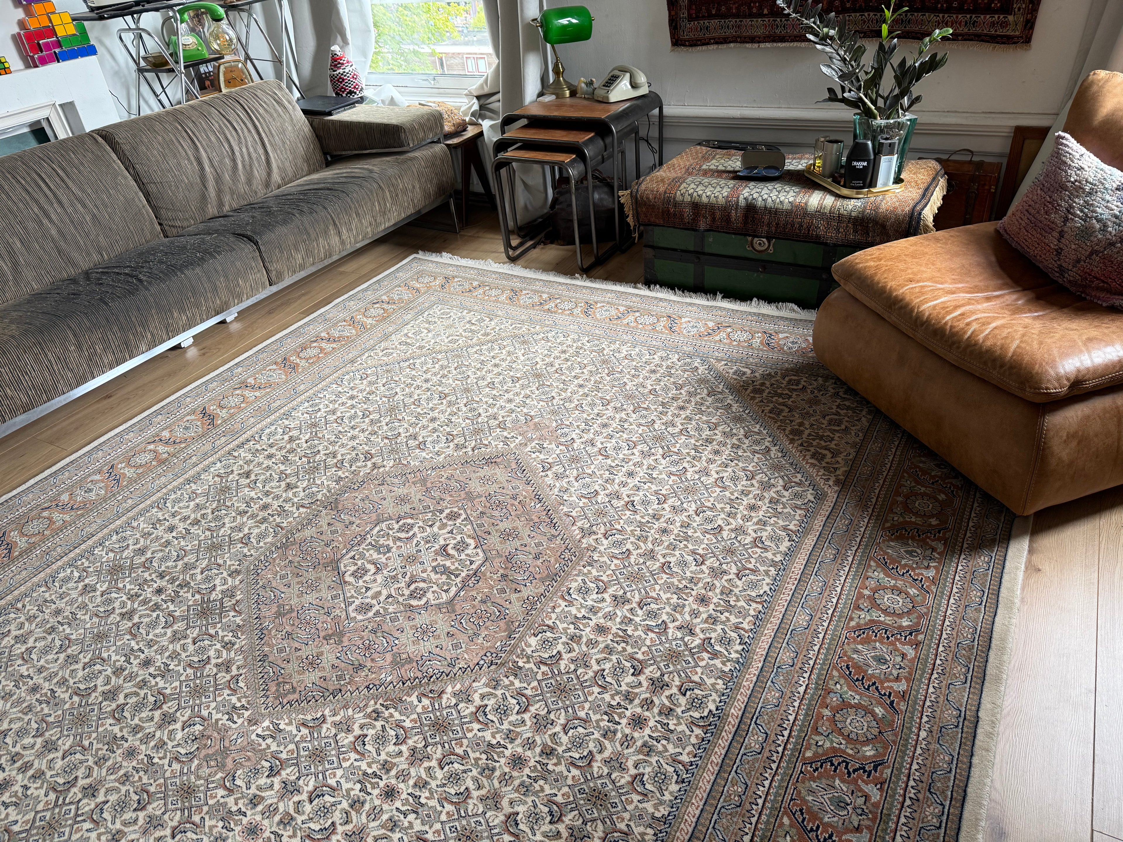 Handgeknoopt vintage tapijt – ca. 307 × 251 cm