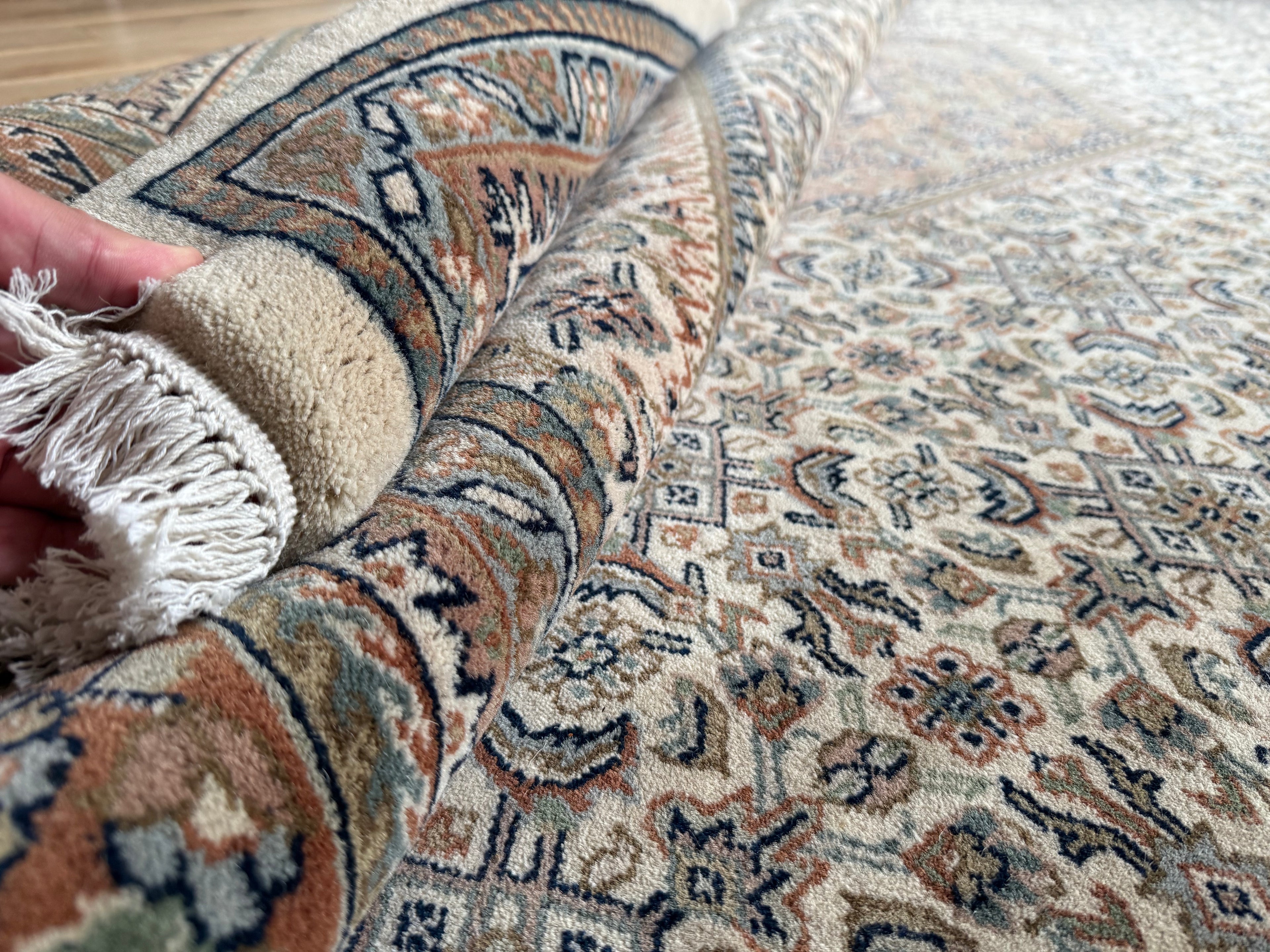 Handgeknoopt vintage tapijt – ca. 307 × 251 cm