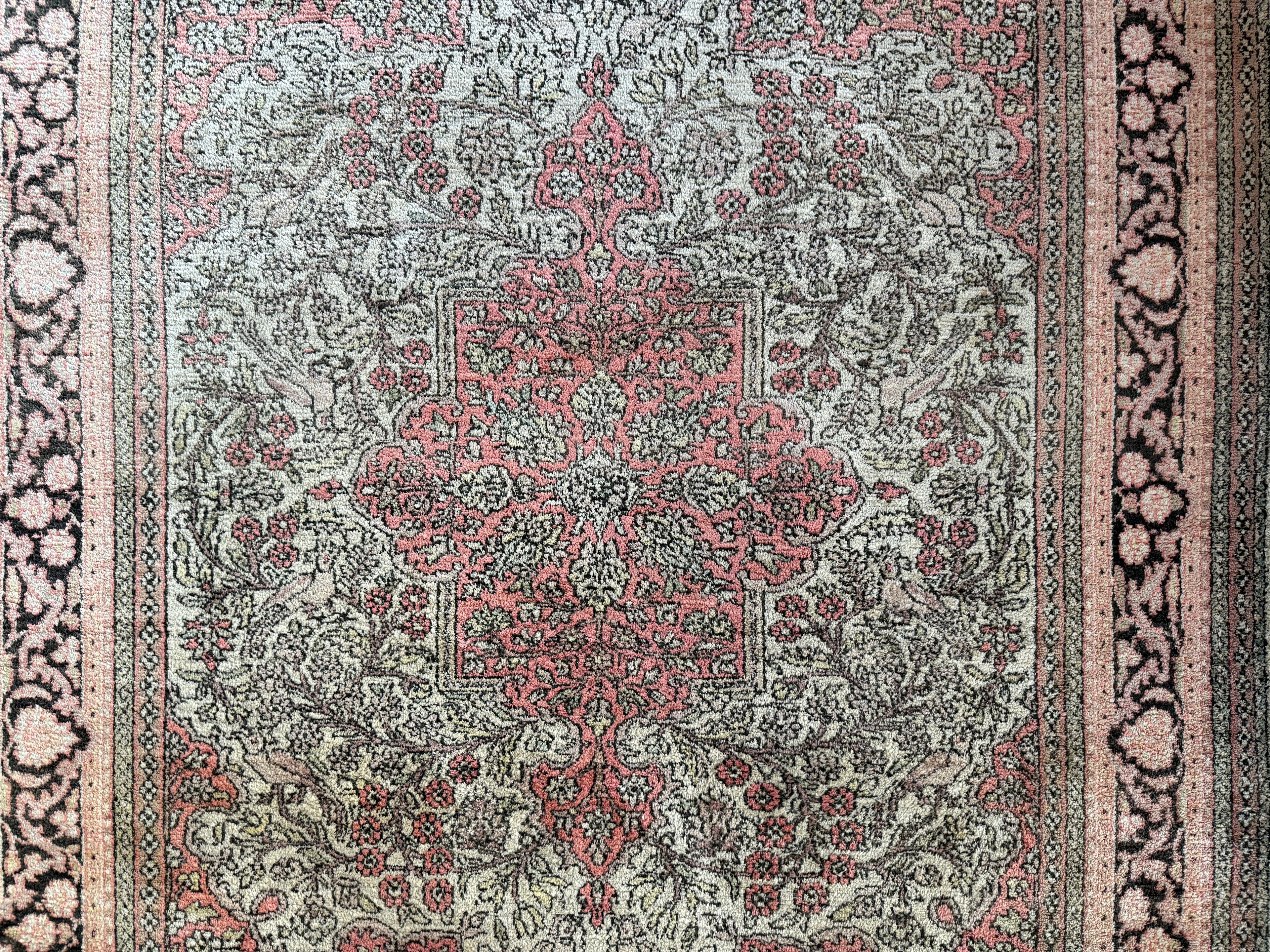 Handgeknoopt vintage tapijt – ca. 191 × 122 cm