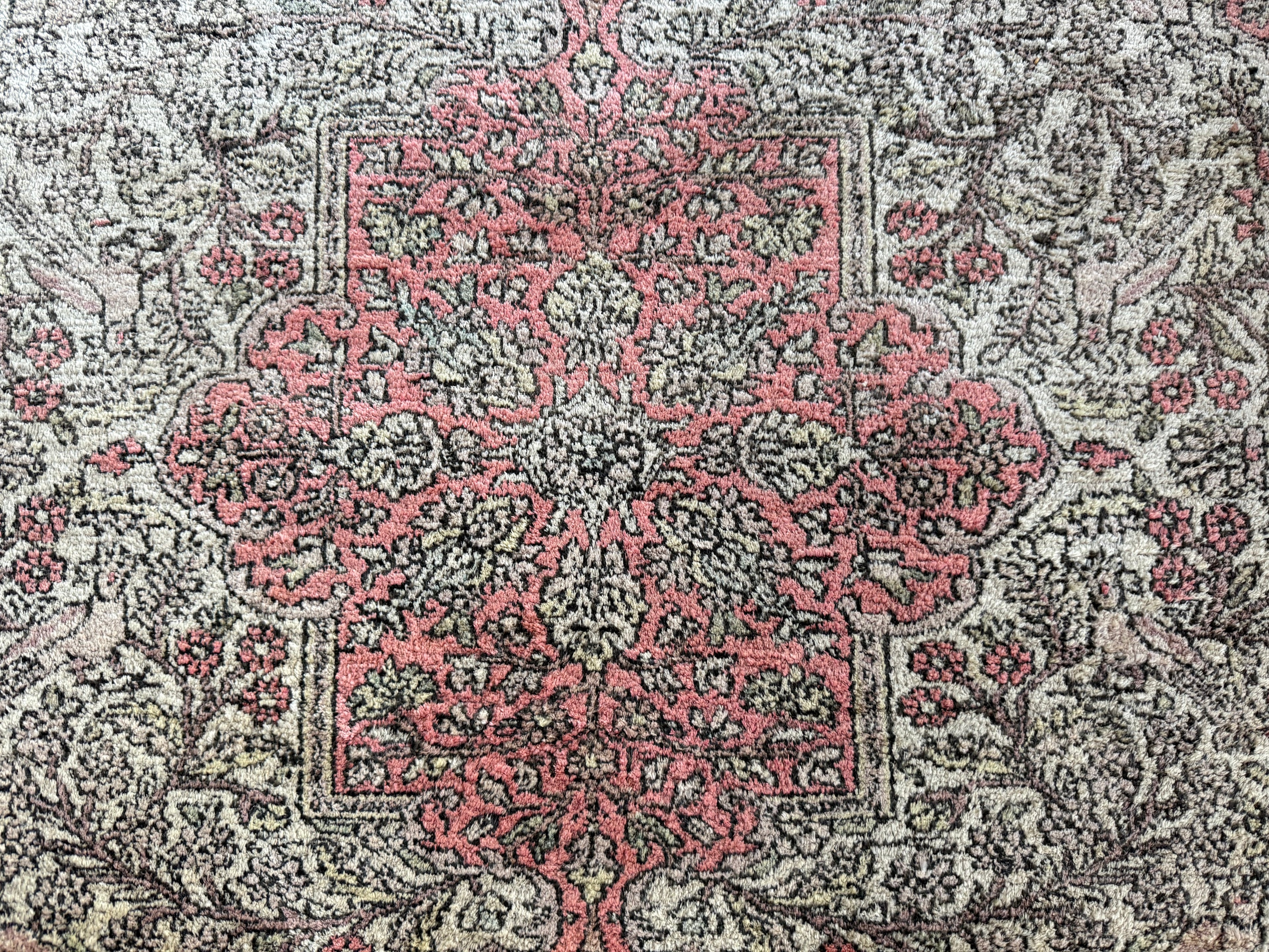 Handgeknoopt vintage tapijt – ca. 191 × 122 cm