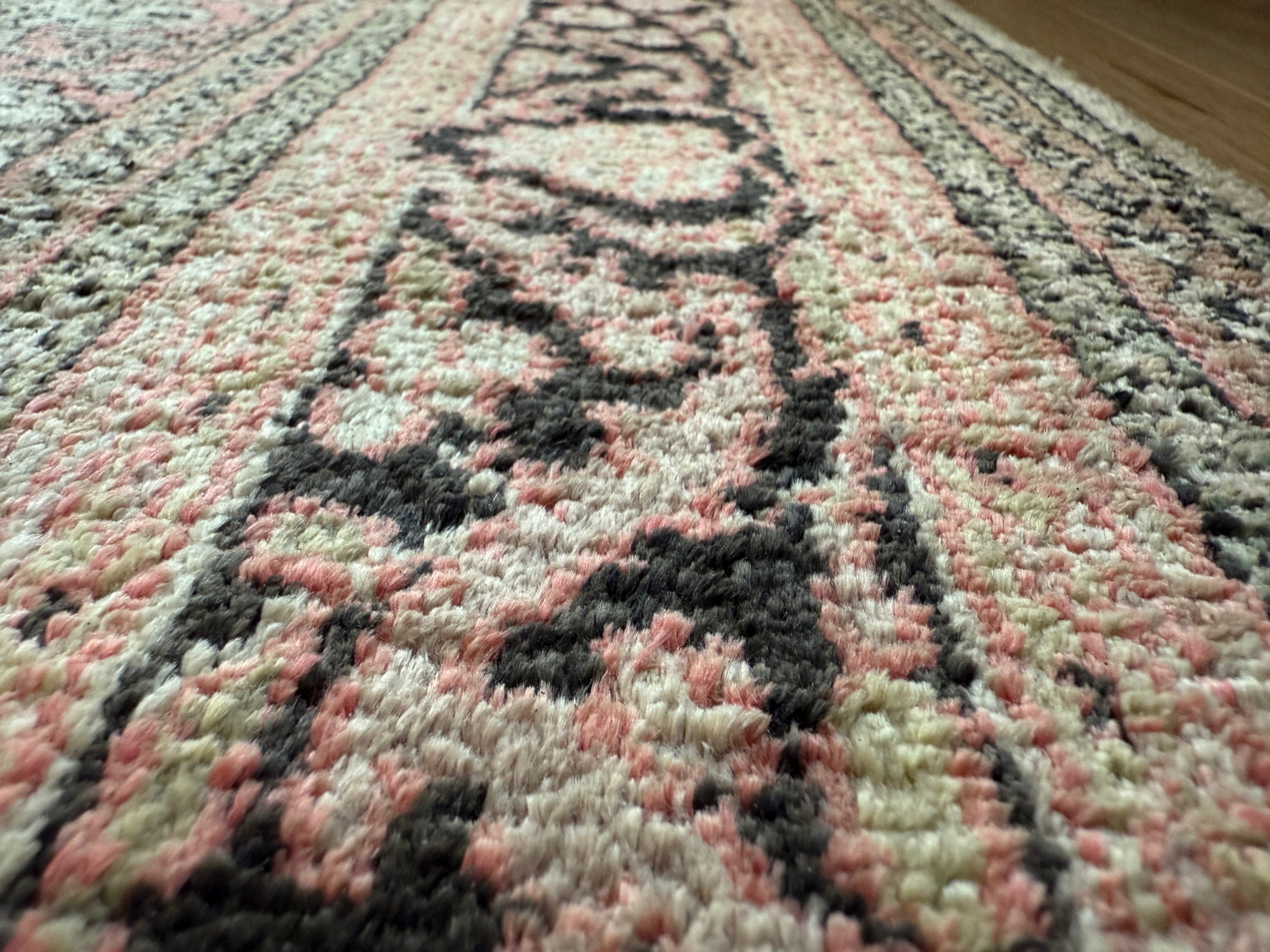 Handgeknoopt vintage tapijt – ca. 191 × 122 cm