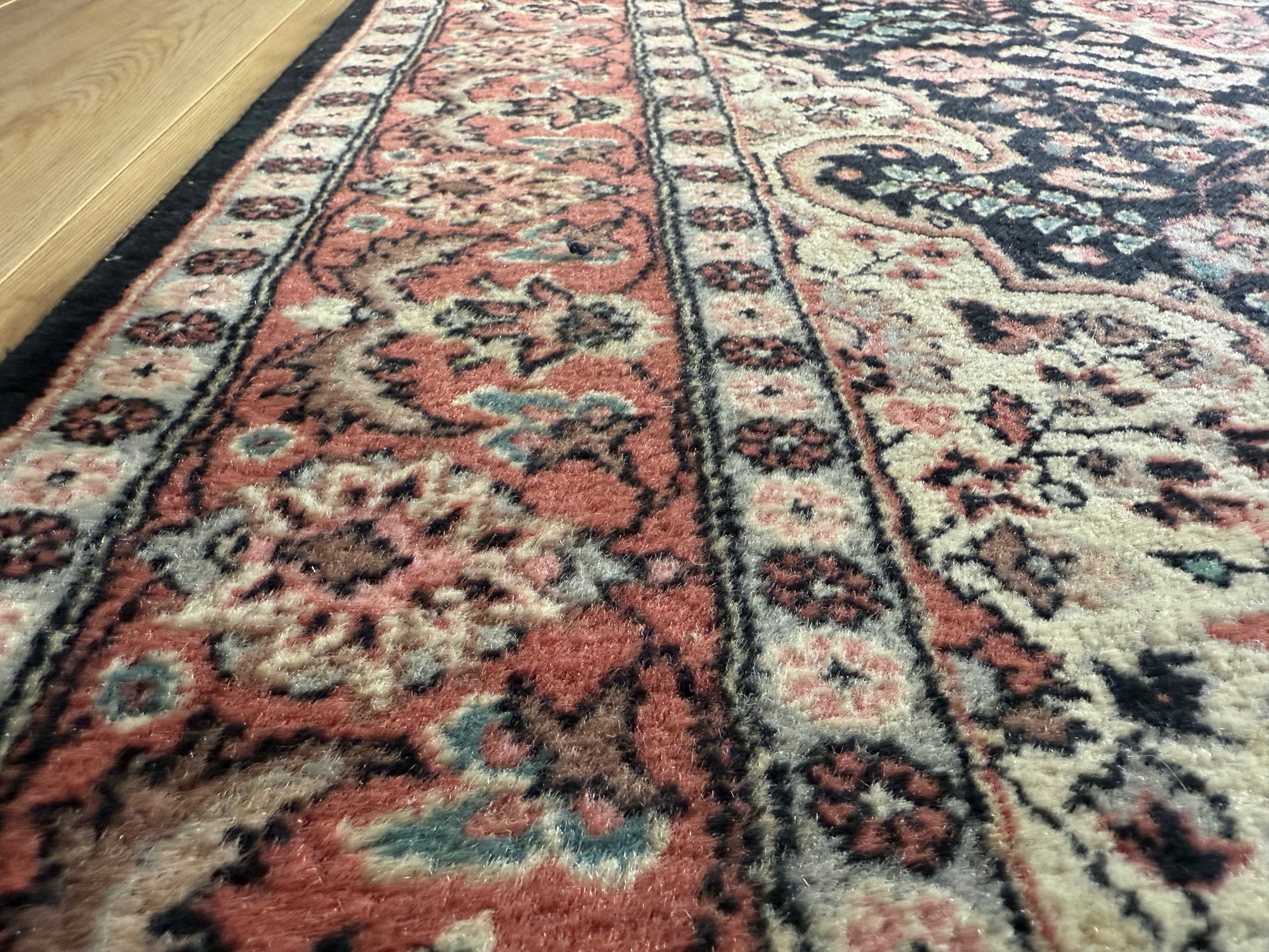Handgeknoopt vintage tapijt – ca. 193 × 126 cm