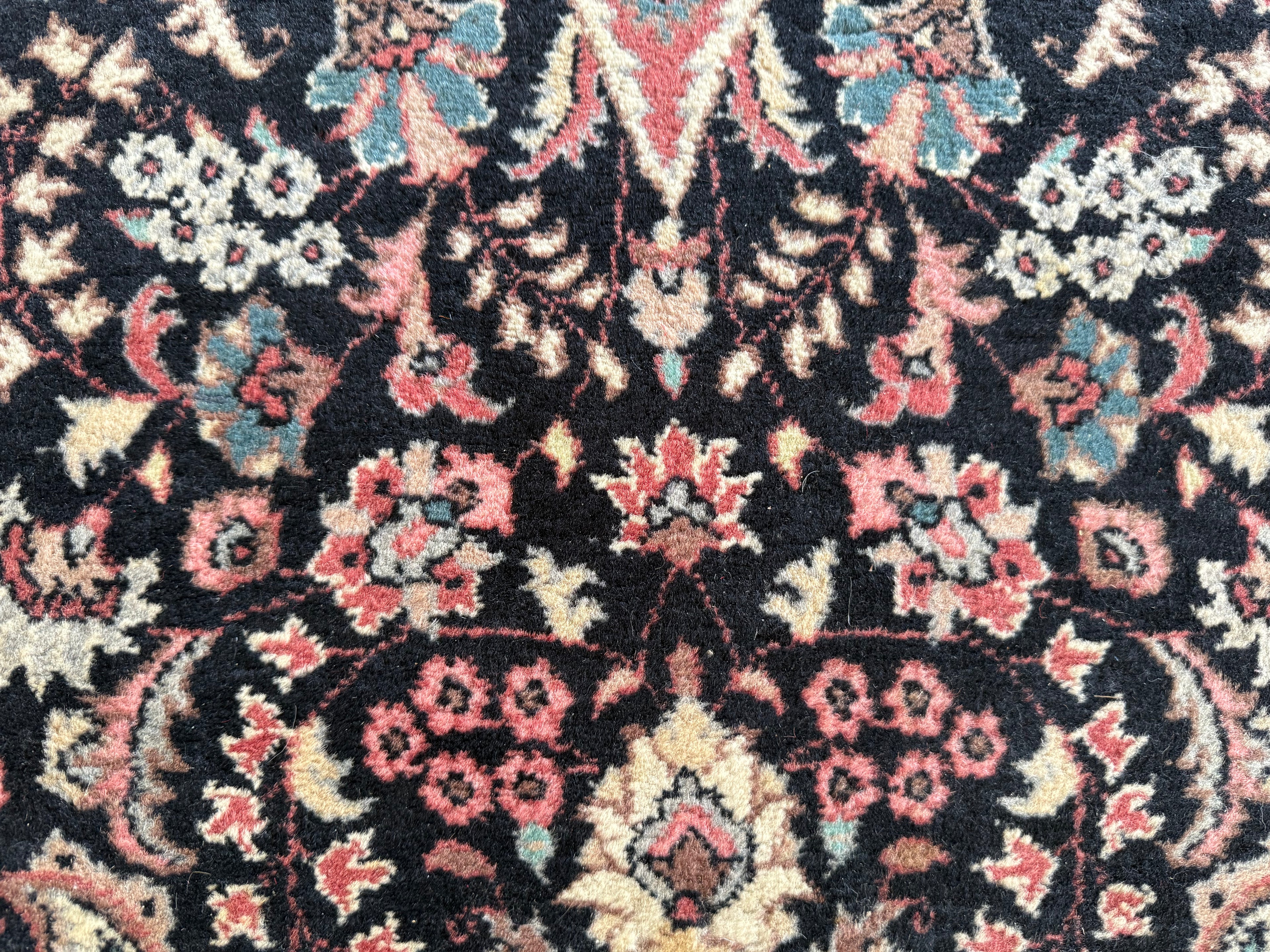 Handgeknoopt vintage tapijt – ca. 193 × 126 cm