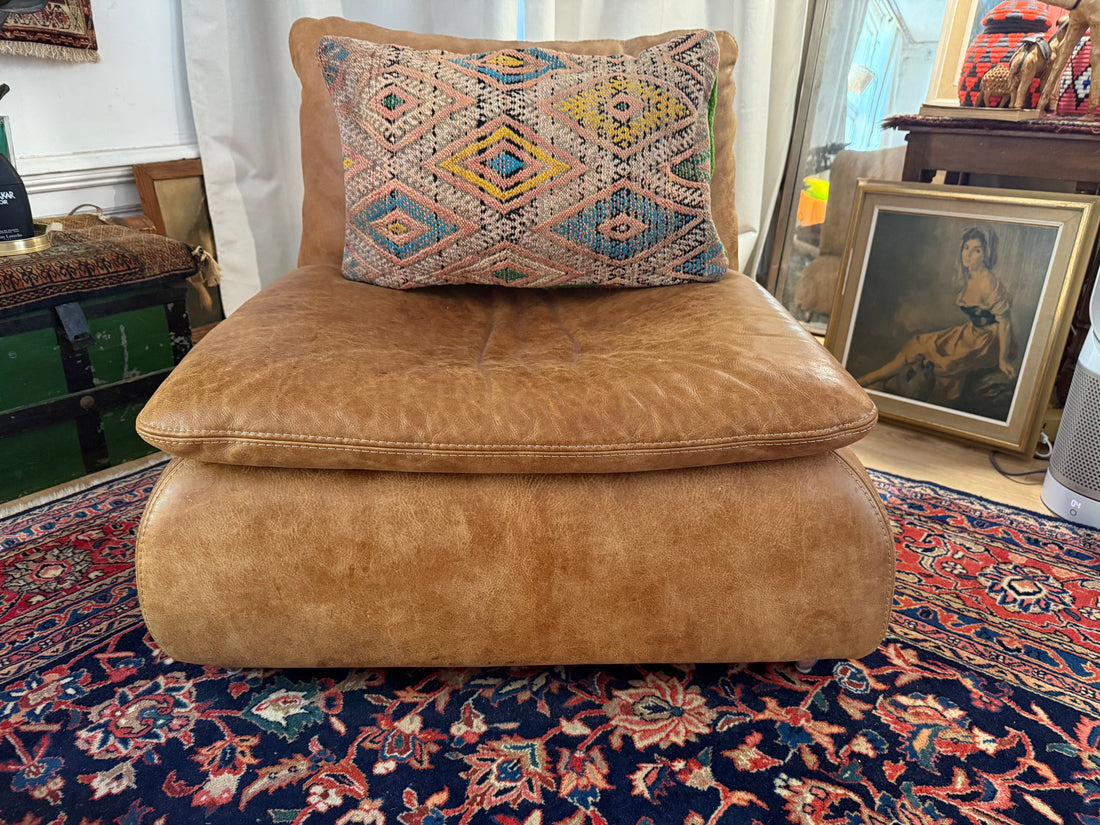 gemaakt kussen van een vintage Marokkaans tapijt – ca. 50 × 40 cm
