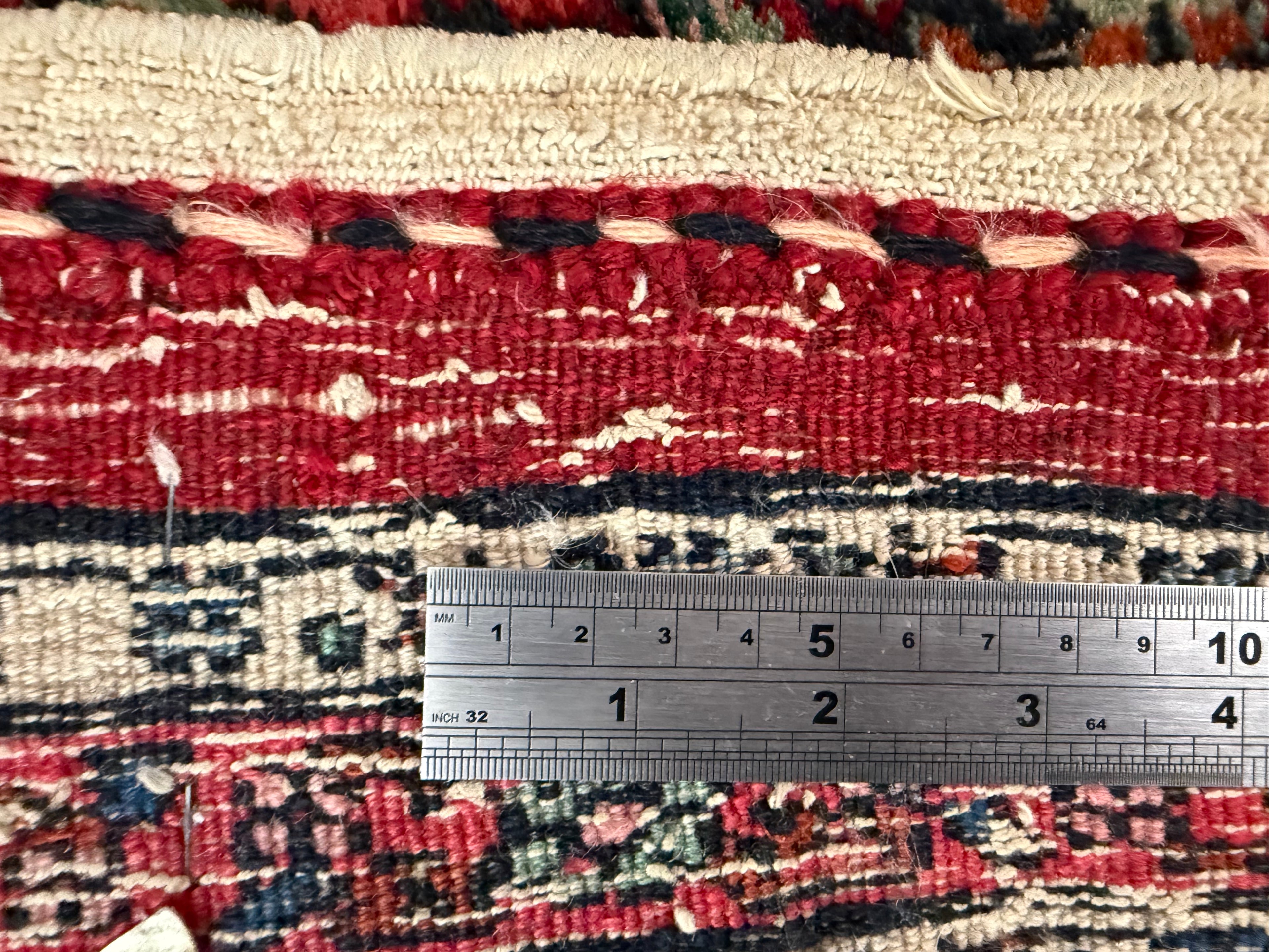 Grande tappeto persiano vintage Hosseinabad – 356 × 242 cm, risalente circa al 1960