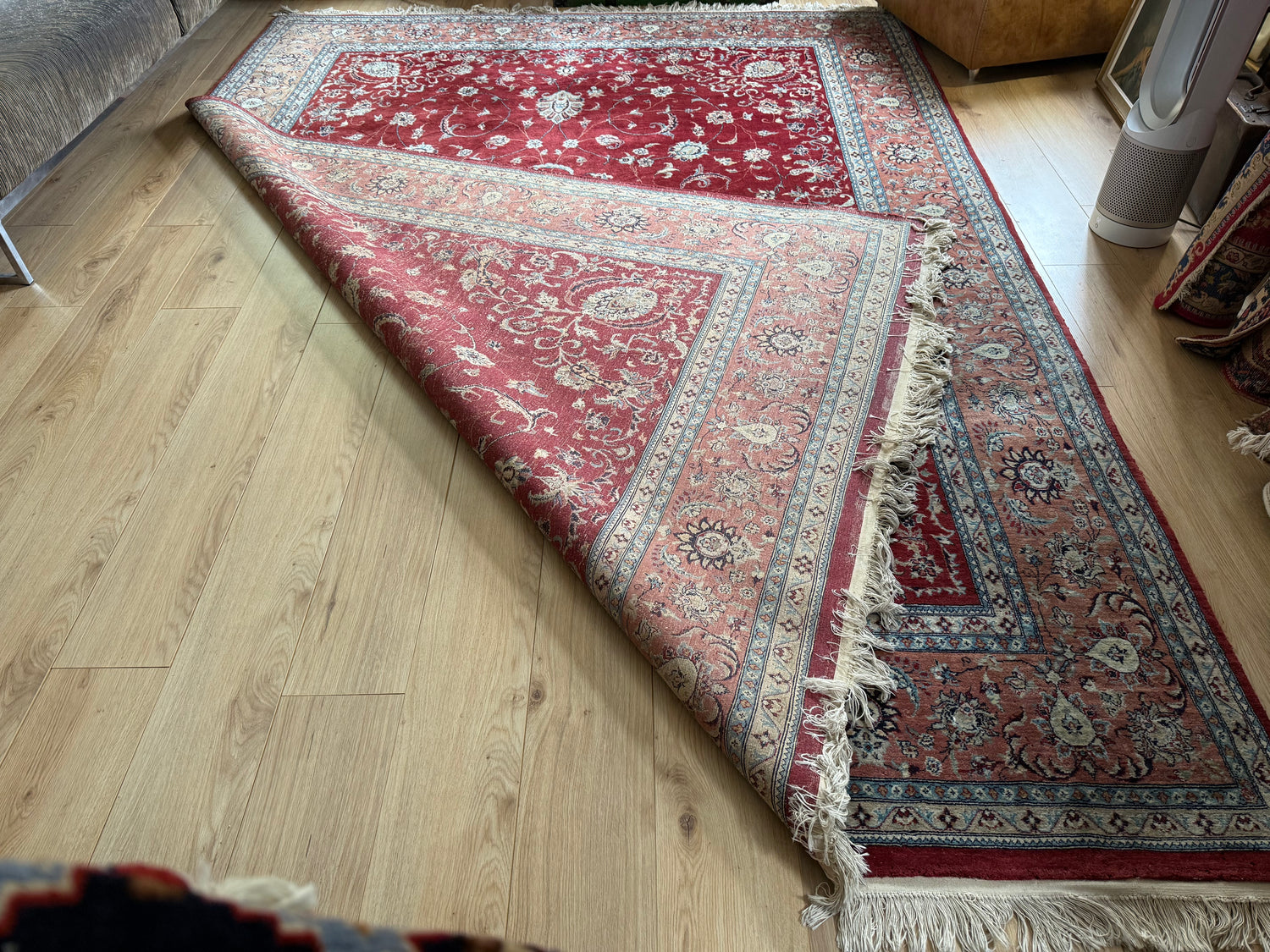 Handgeknoopt vintage tapijt – ca. 345 × 246 cm