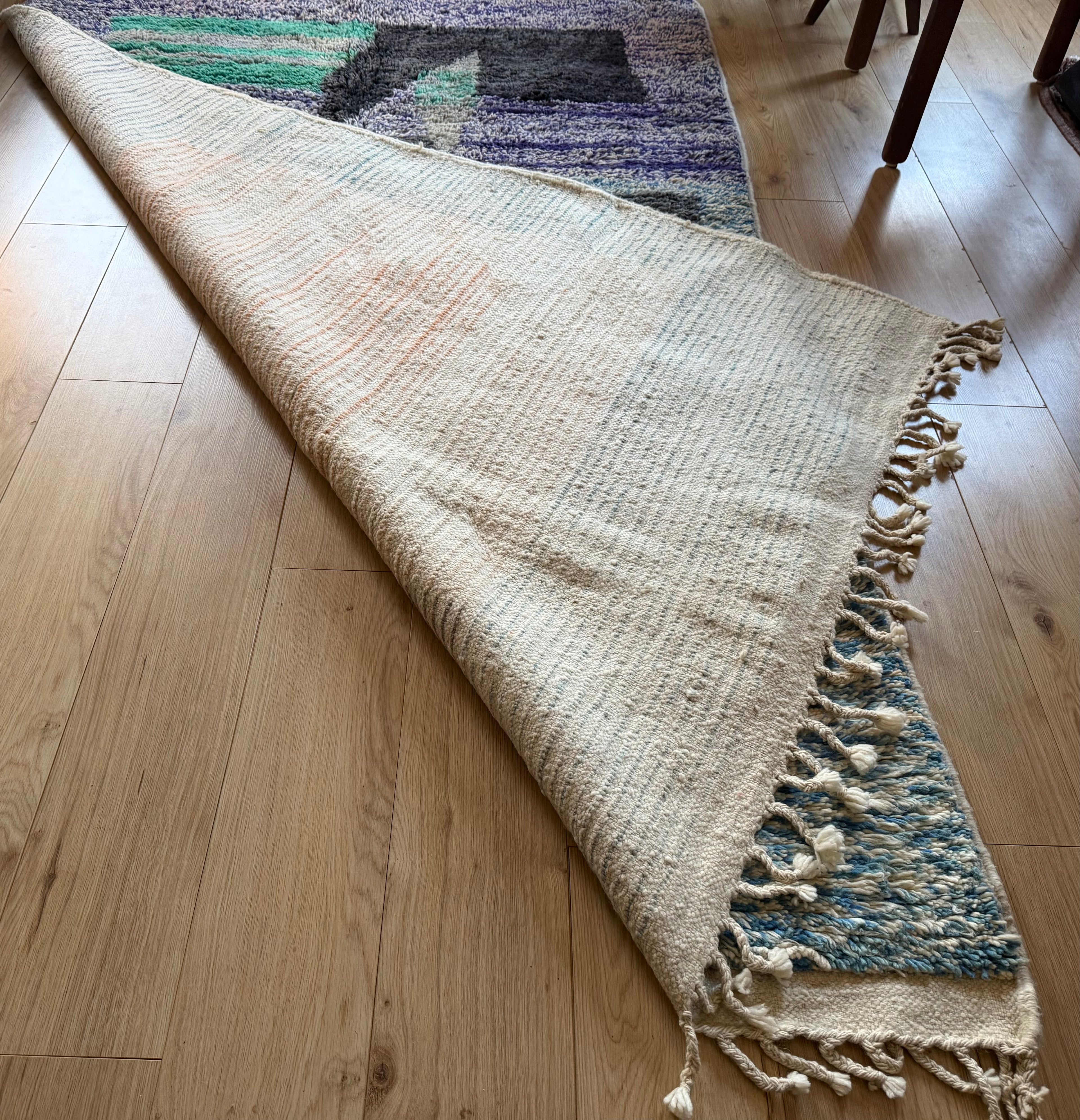 Modernist Berber design carpet – ca. 1990–2010 – 269 × 168 cm