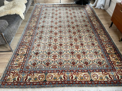 Handgeknoopt vintage tapijt – ca. 290 × 200 cm