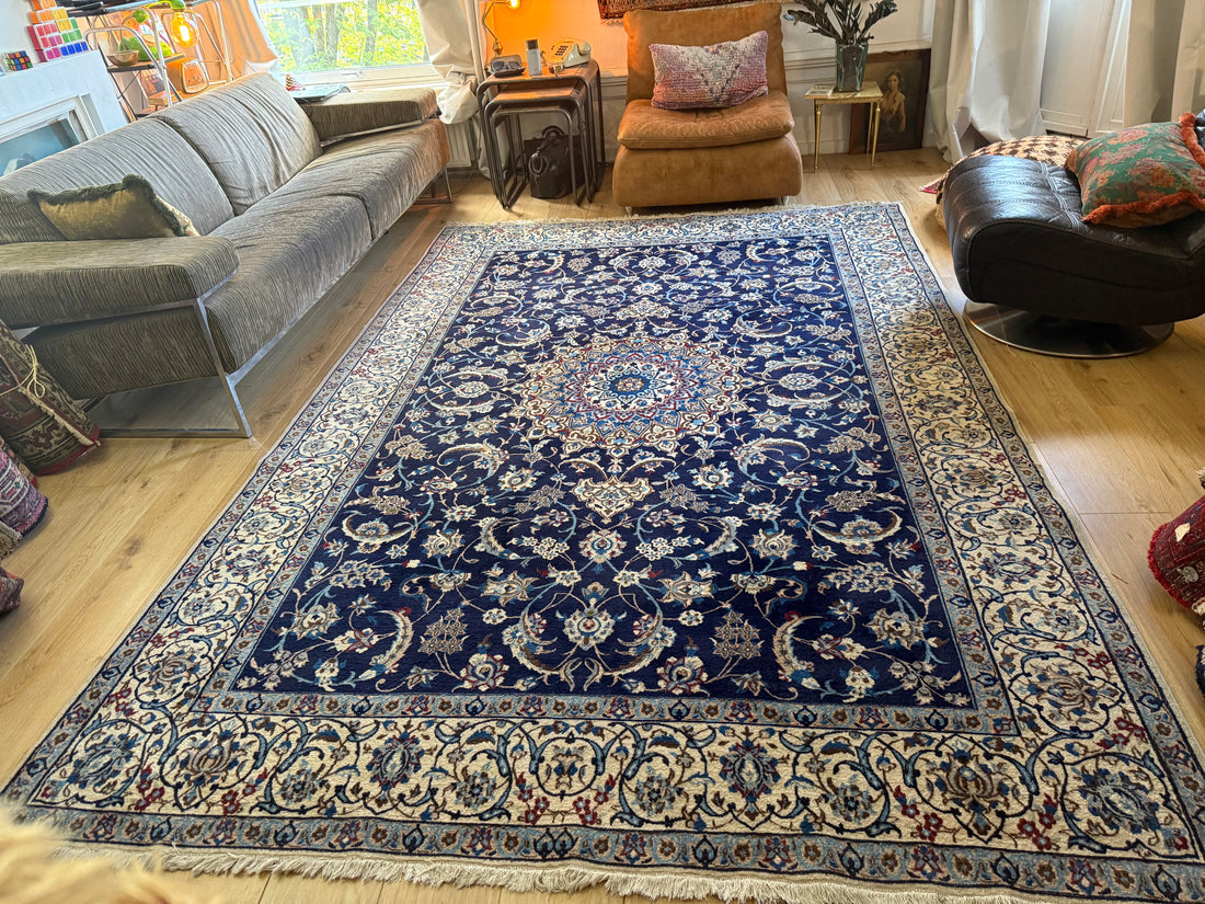 Vintage Handgeknoopt klassiek tapijt – ca. 315 × 208 cm