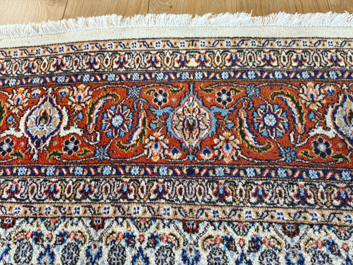 Handgeknoopt vintage oosters tapijt – Moud stijl – ca. 280 × 198 cm
