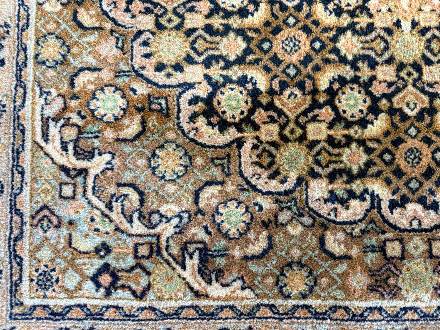 Handgeknoopt vintage klassiek tapijt – ca. 220 × 148 cm