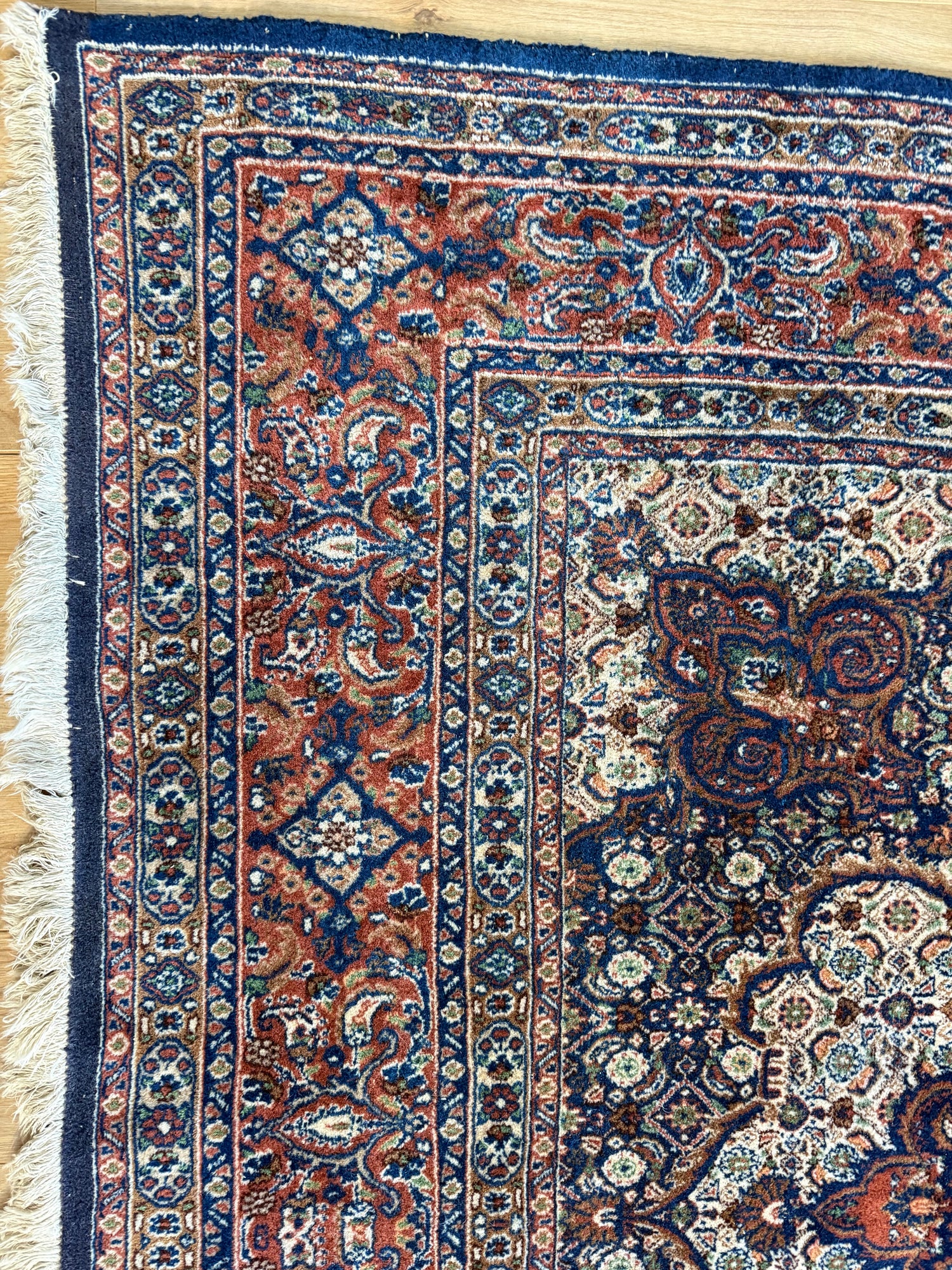 Handgeknoopt vintage tapijt – ca. 293 × 200 cm