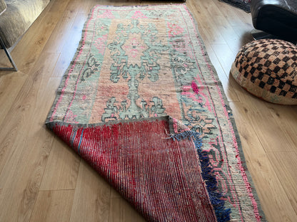 Vintage Marokkaans Berber tapijt (ca. 1950–1970) – 355 × 137 cm