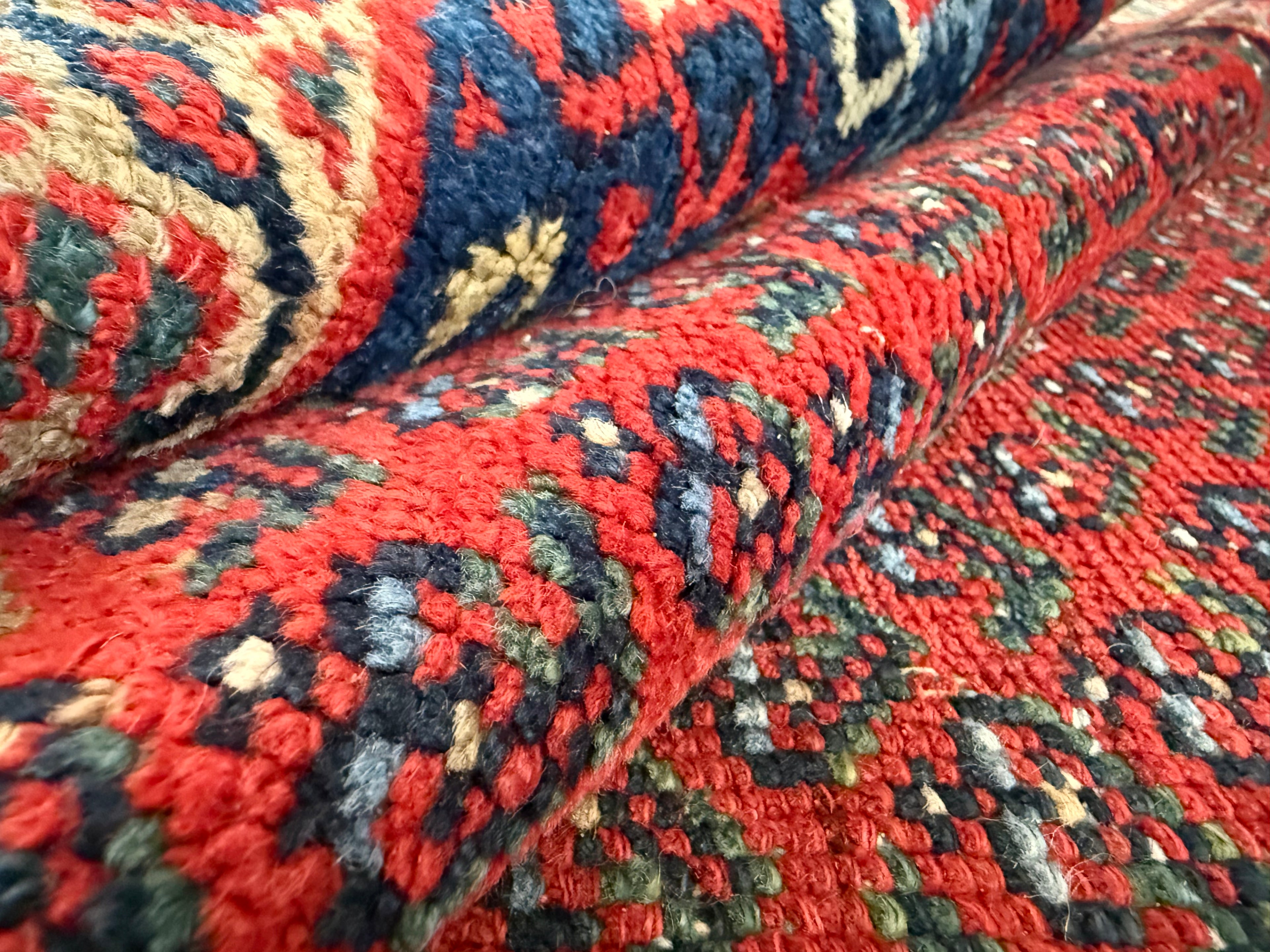 Handgeknoopt vintage tapijt – Zuidelijke Kaukasus – ca. 202 × 133 cm