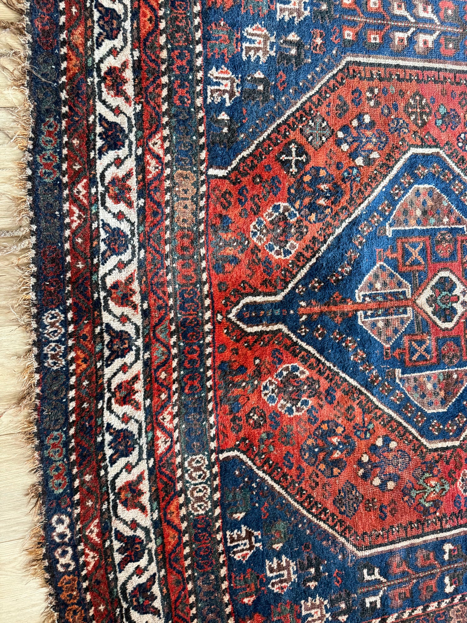 Handgeknoopt wollen tapijt – ca. 326 × 227 cm