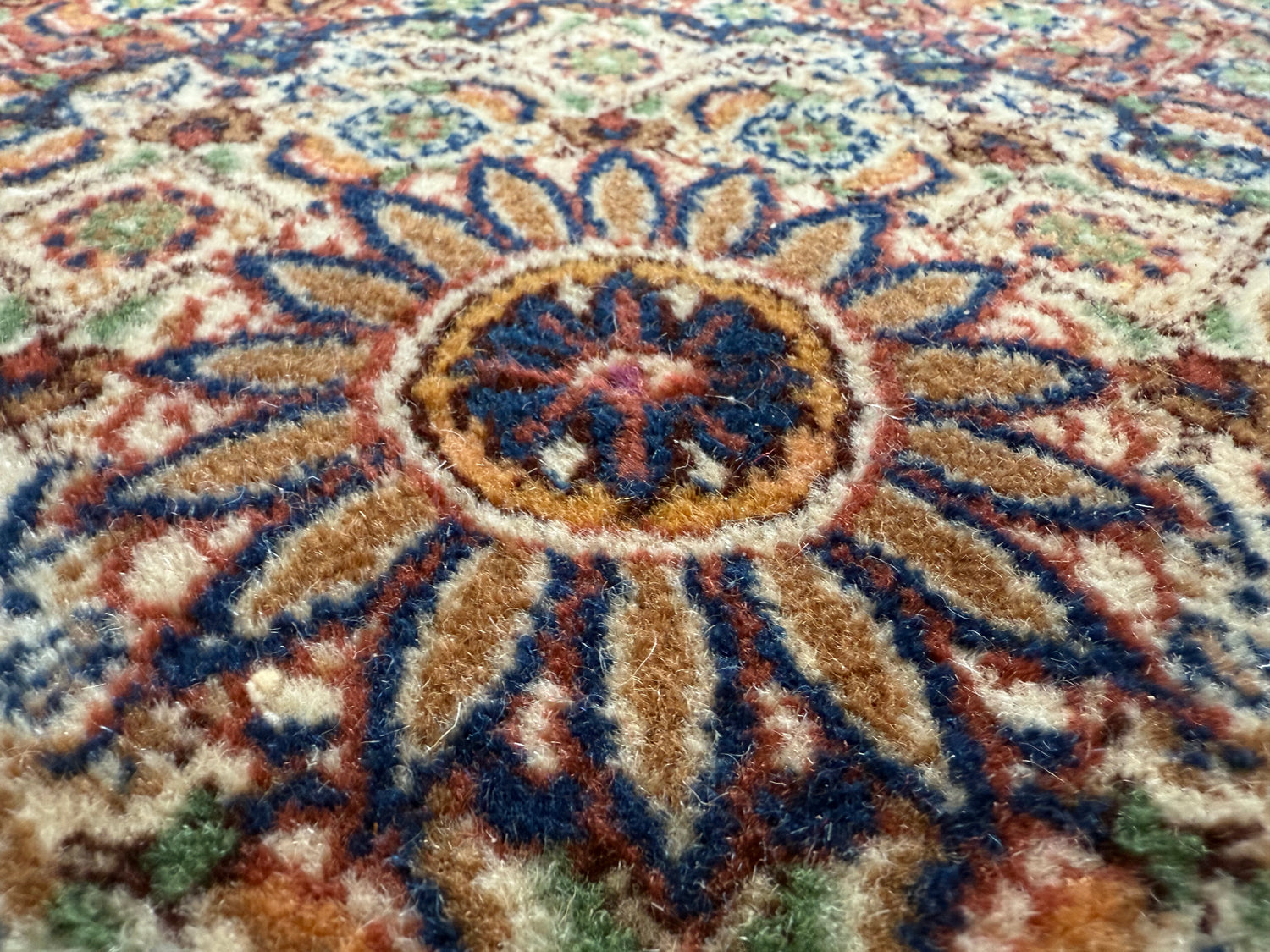 Handgeknoopt vintage tapijt – ca. 293 × 200 cm