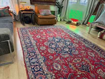 Handgeknoopt vintage tapijt – ca. 303 × 193 cm