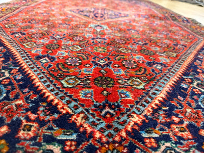 Vintage klassiek handgeknoopt tapijt – ca. 192 × 106 cm