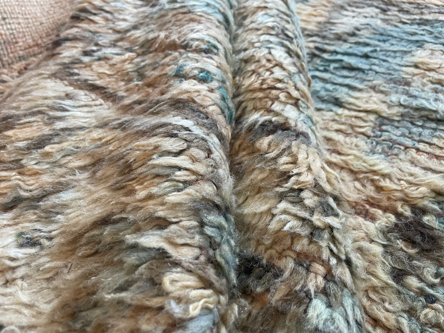 Handgeknoopt vintage tapijt uit Marokko – ca. 340 × 178 cm